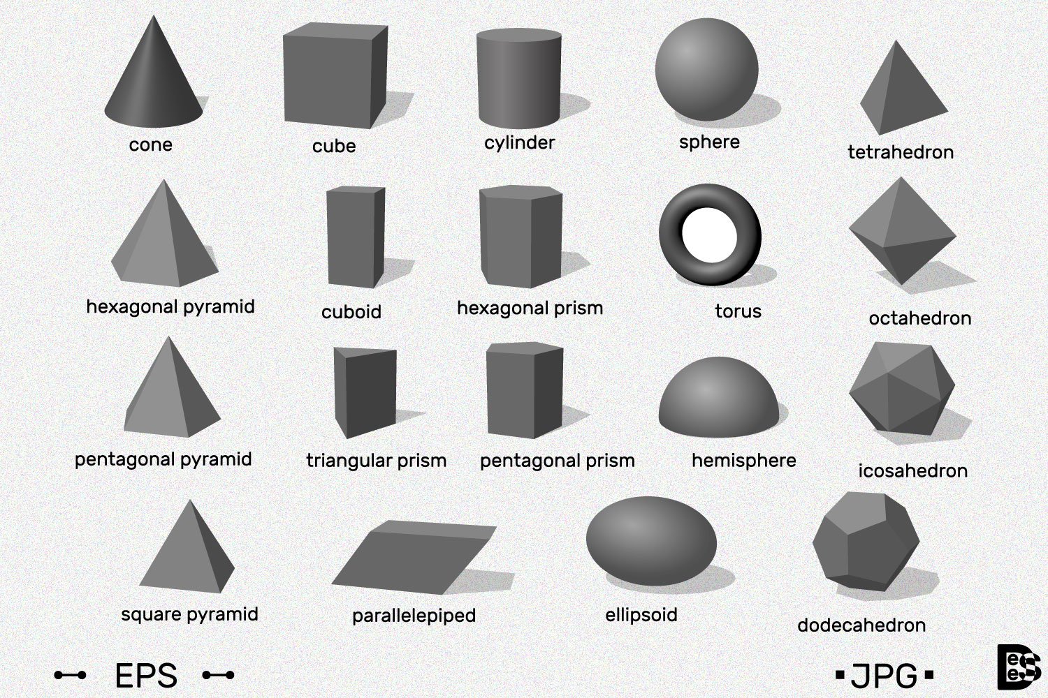 Basic 3d Shapes Selection Www bharatagritech