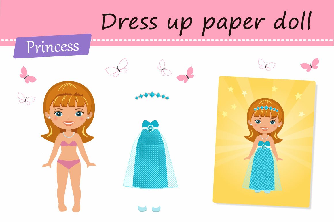 princess paper doll dress up Paper Princess - Doll Dress Up