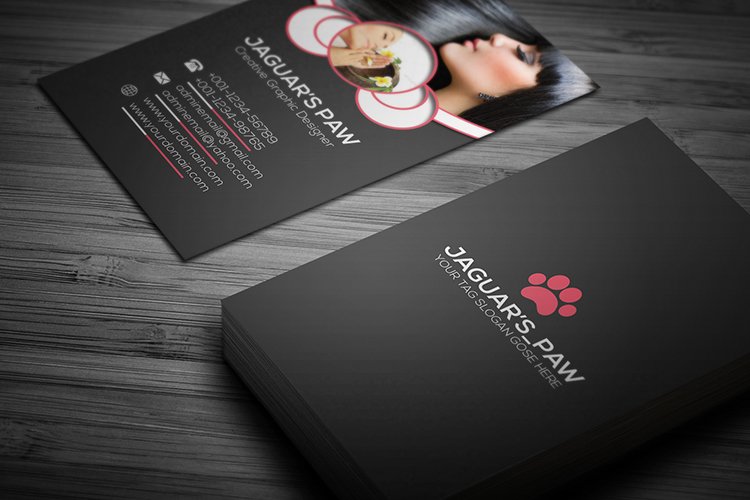 Spa & Beauty Creative Business Card Template Design