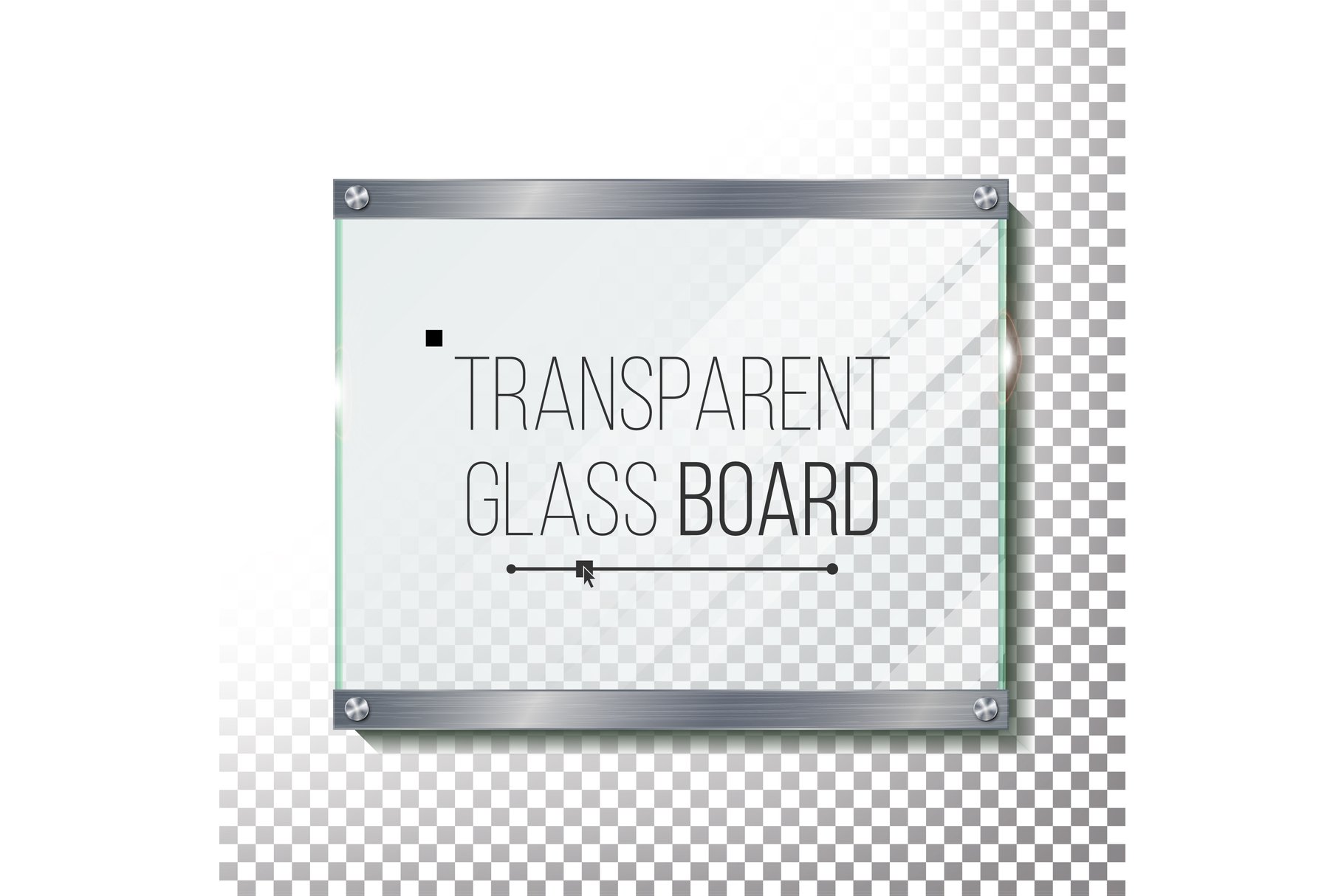 Download Transparent Glass Plate Mock Up Vector Plastic Glossy Panel 675070 Illustrations Design Bundles