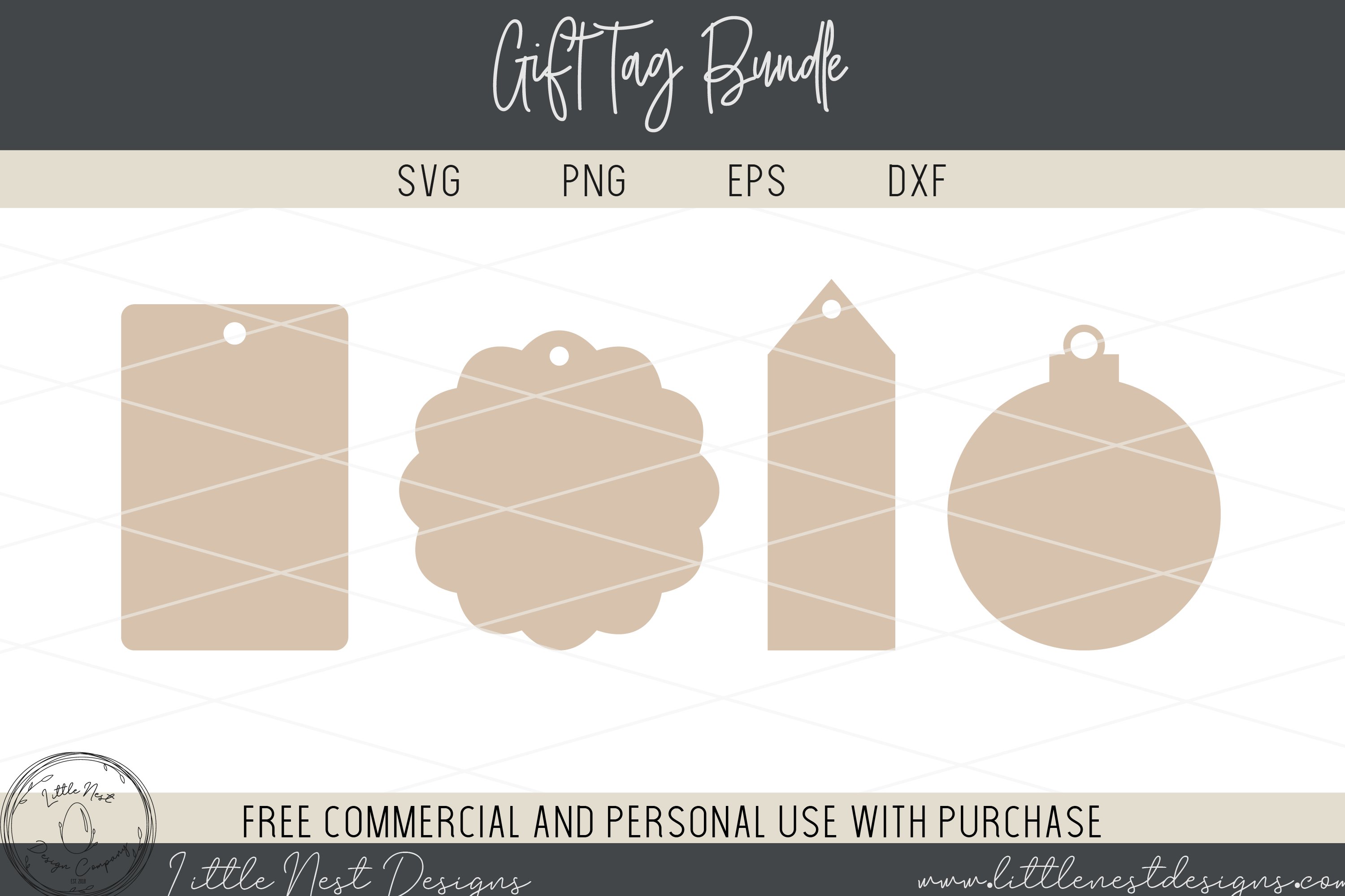 Chirstmas Gift Tags Gift Tag Printables 12 Gift Tag Svgs 381039 Svgs Design Bundles