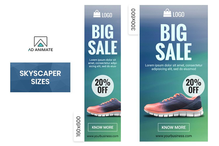 Big Sale Animated Ad Banner Template SE002 (146340) Websites