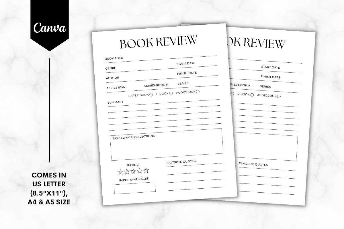book-review-form-printable-reading-journal-2619902 for Free Printable Book Review Template Book Review Form | Printable Reading Journal - (2619902) for Free Printable Book Review Template