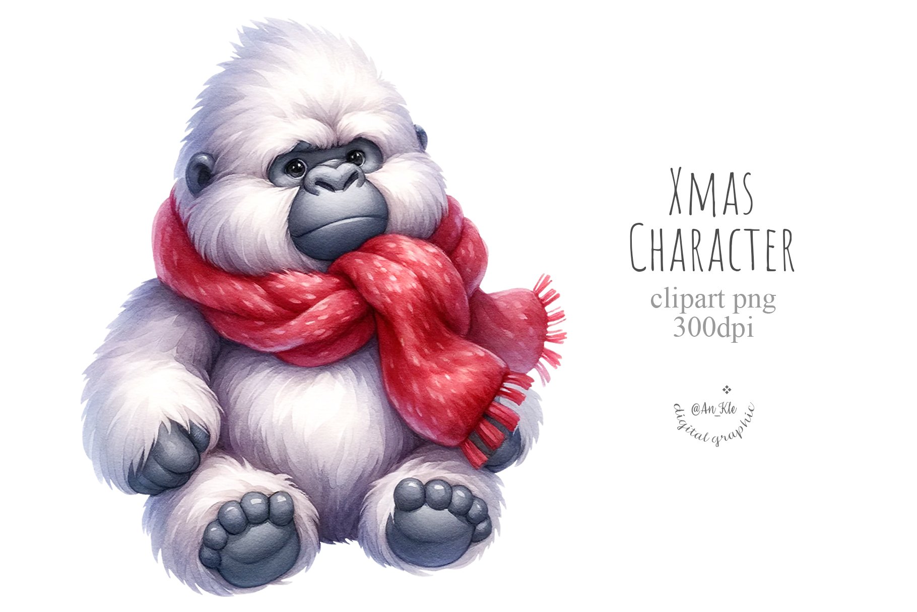 Christmas gorilla (2885197)
