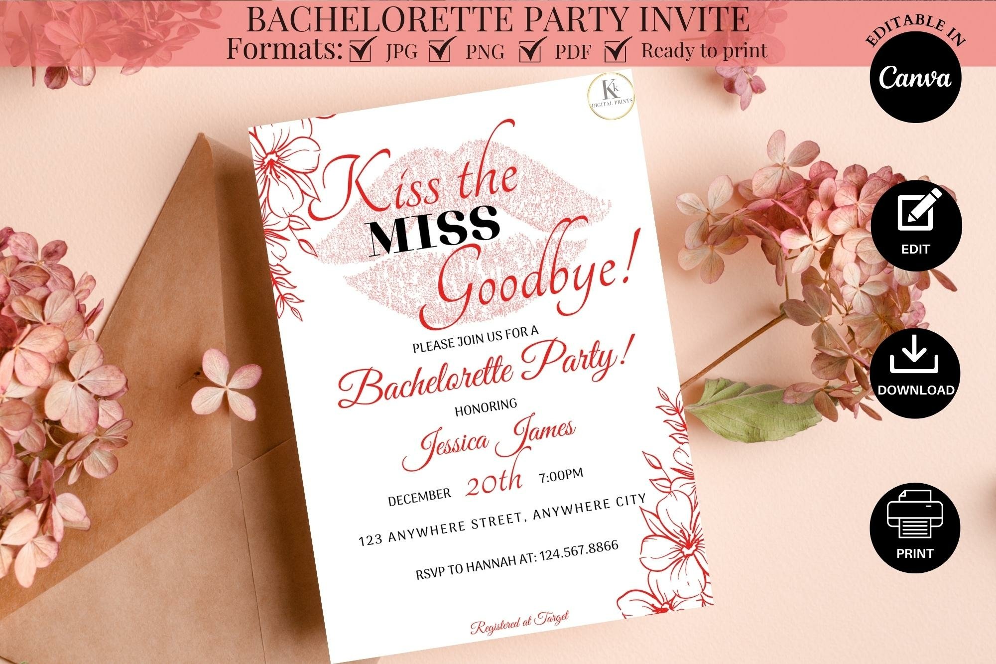 bachelorette-party-invite-template-2170806 for Editable Free Printable Bachelorette Party Invitations Templates Bachelorette Party Invite Template (2170806) for Editable Free Printable Bachelorette Party Invitations Templates
