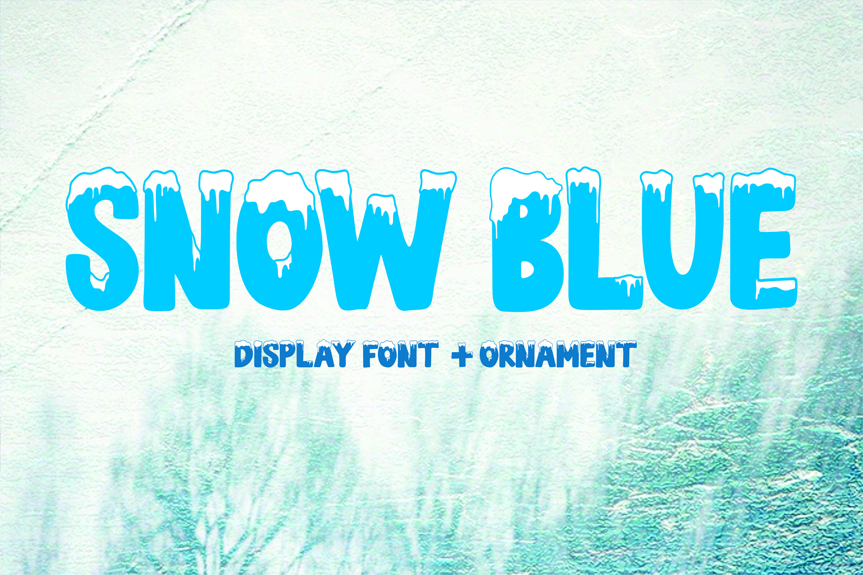 голубой шрифт. шрифт big. April blue эйприл блу. адвентура шрифт. шрифт со снегом.