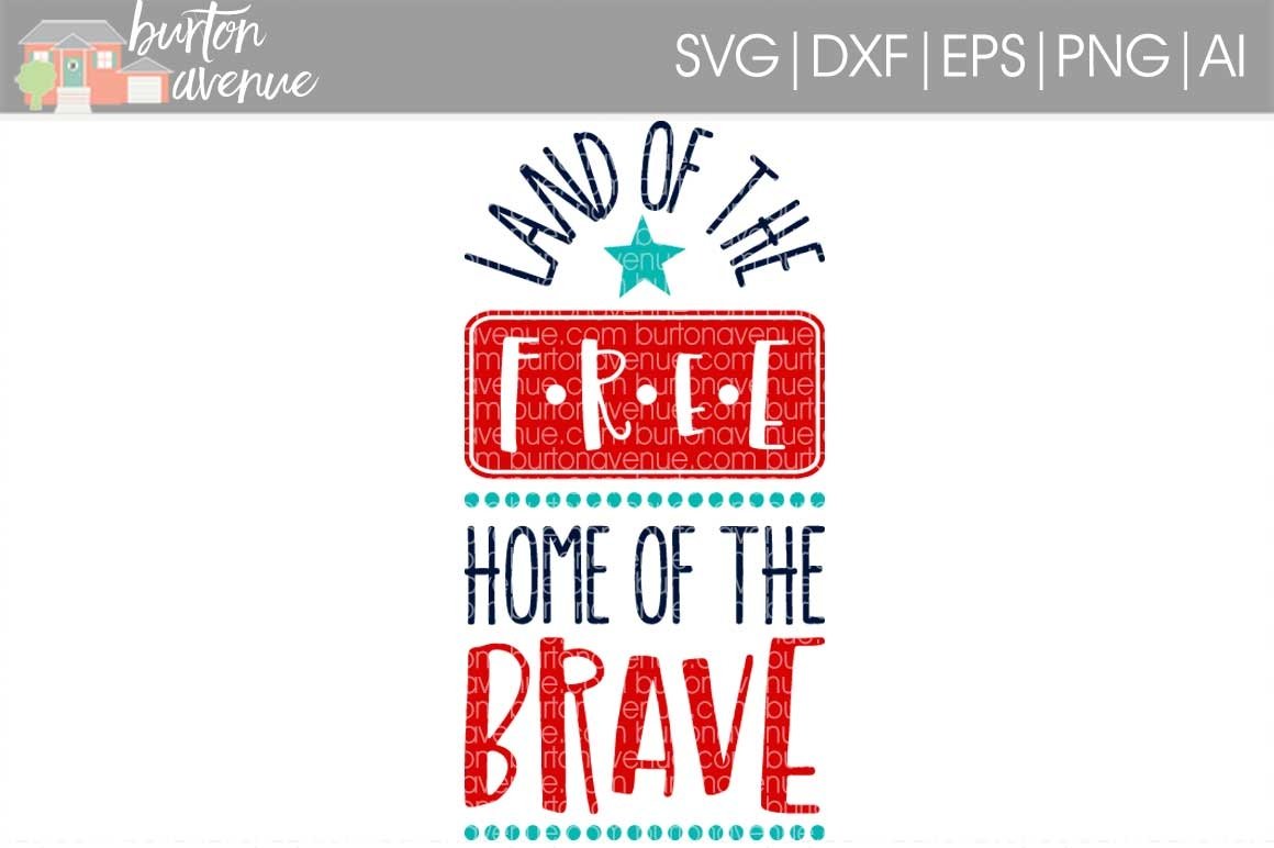 home of the brave svg