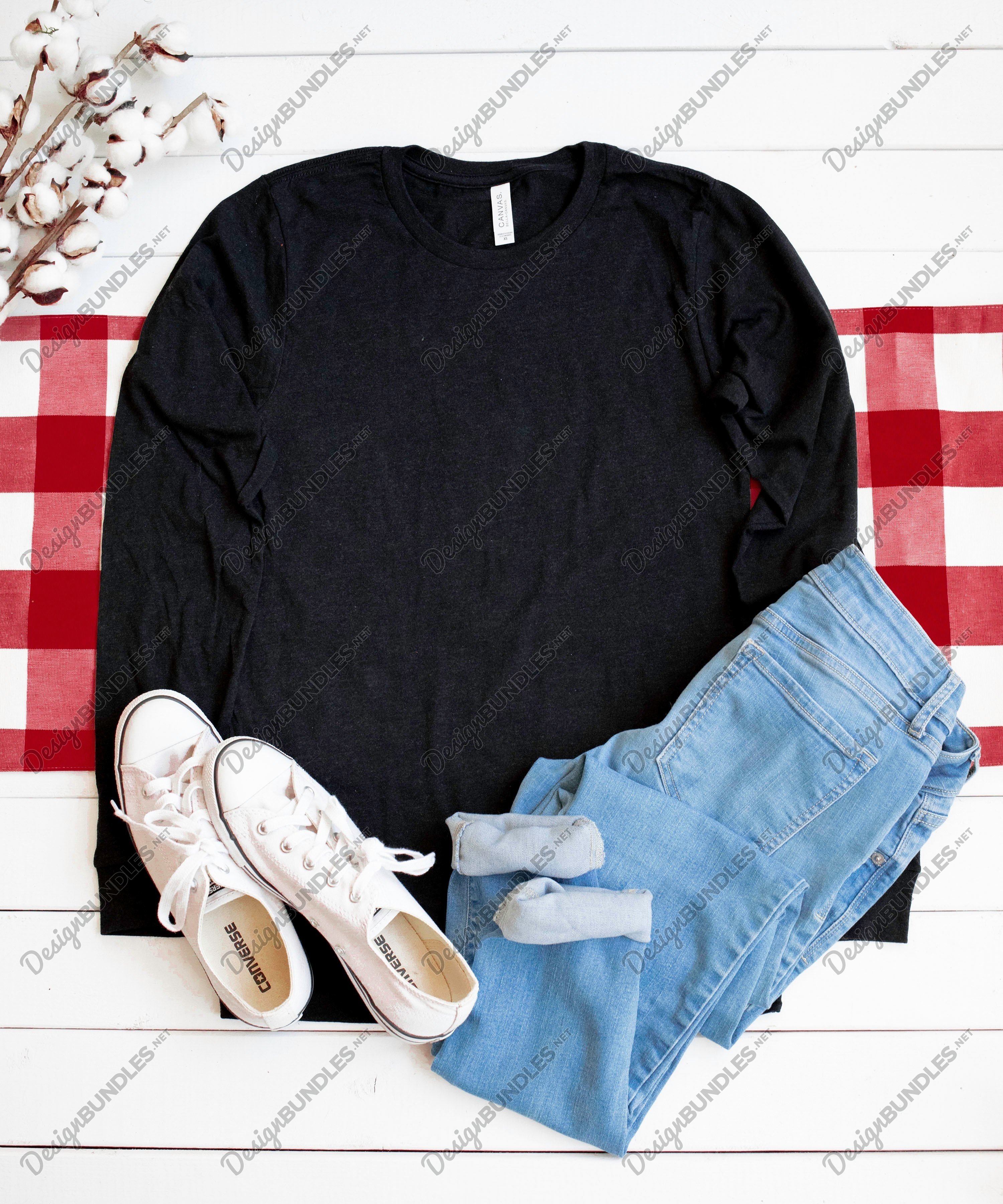 Bella Canvas 3501 Heather Black Shirt Apparel Photo (997360) | Fashion ...