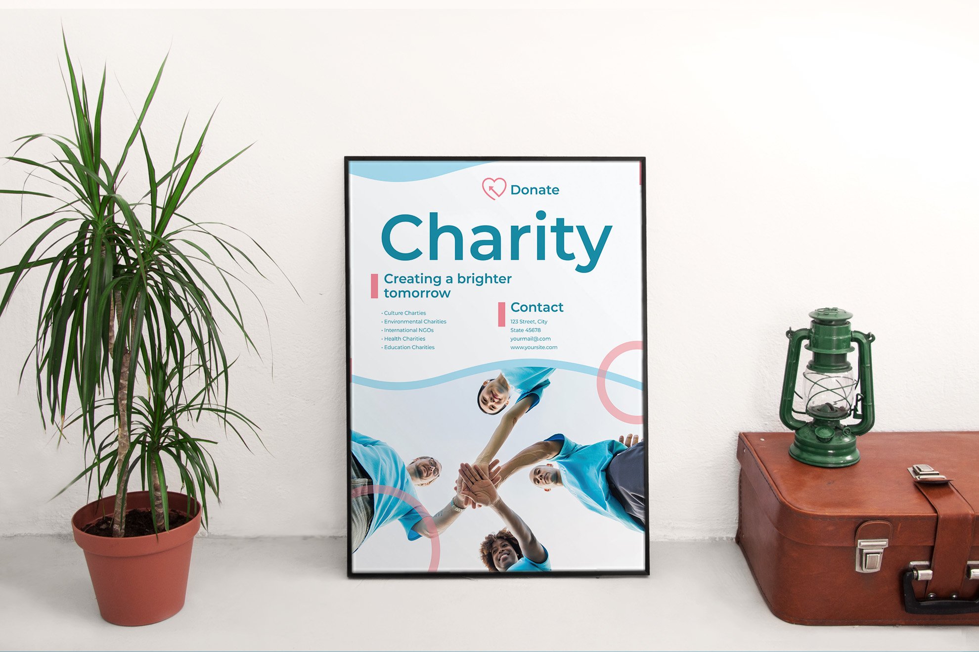 Charity Poster 441127 Flyers Design Bundles
