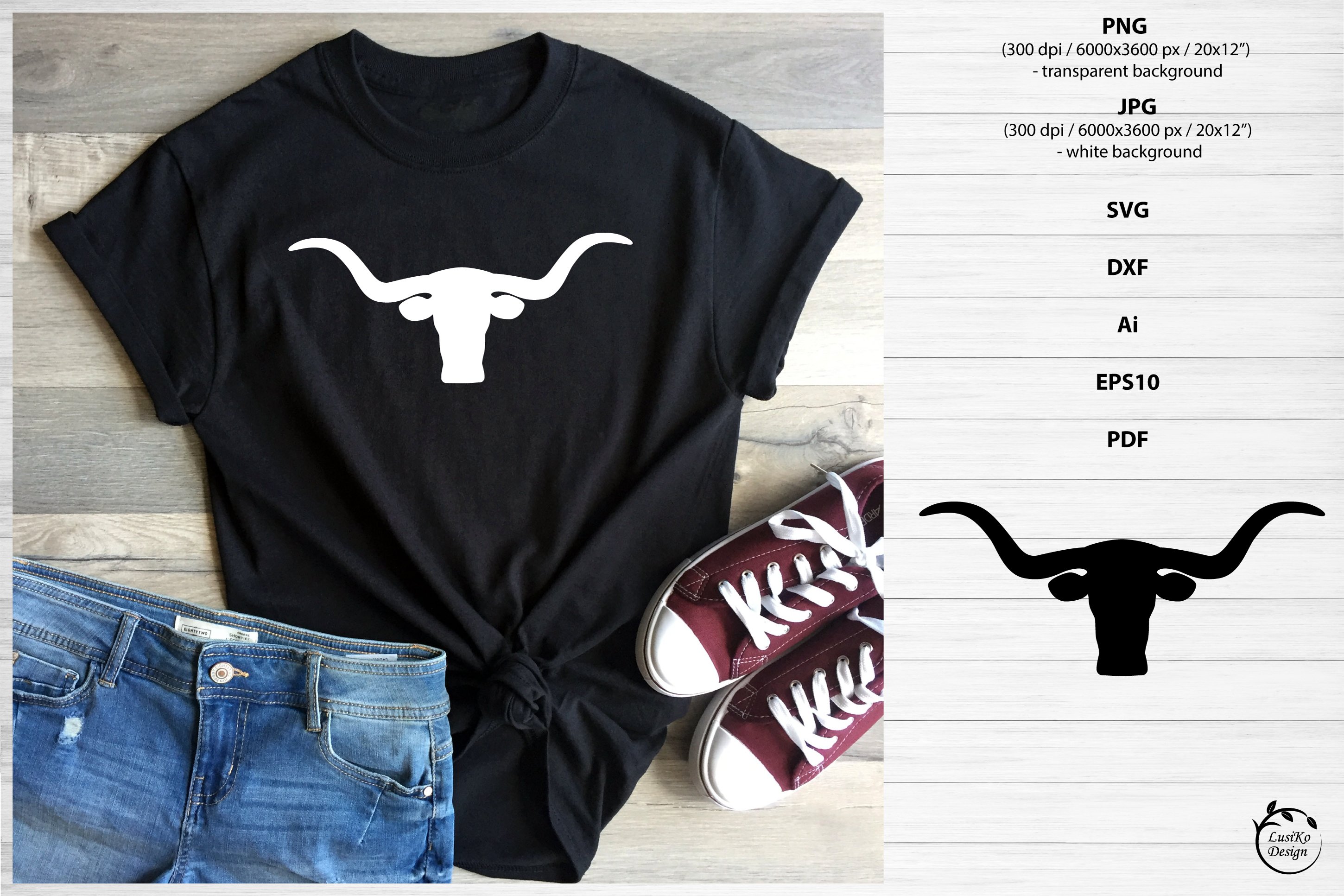 Longhorn Head Svg Texas Longhorn Silhouette Cut Files Bull 1167523 Cut Files Design Bundles