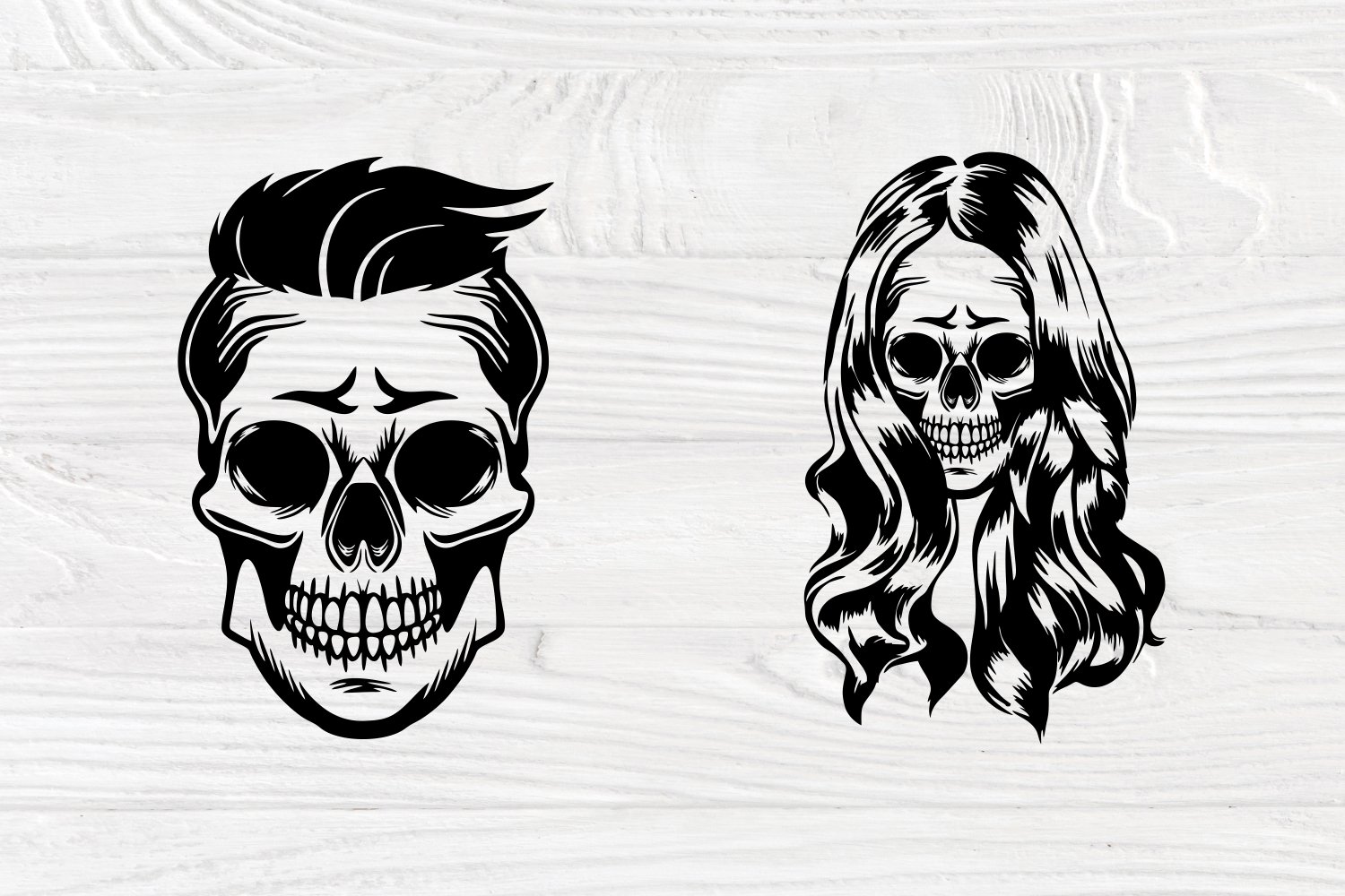 Halloween Party SVG, Skull SVG Bundle, Woman Skull Svg Files (777670