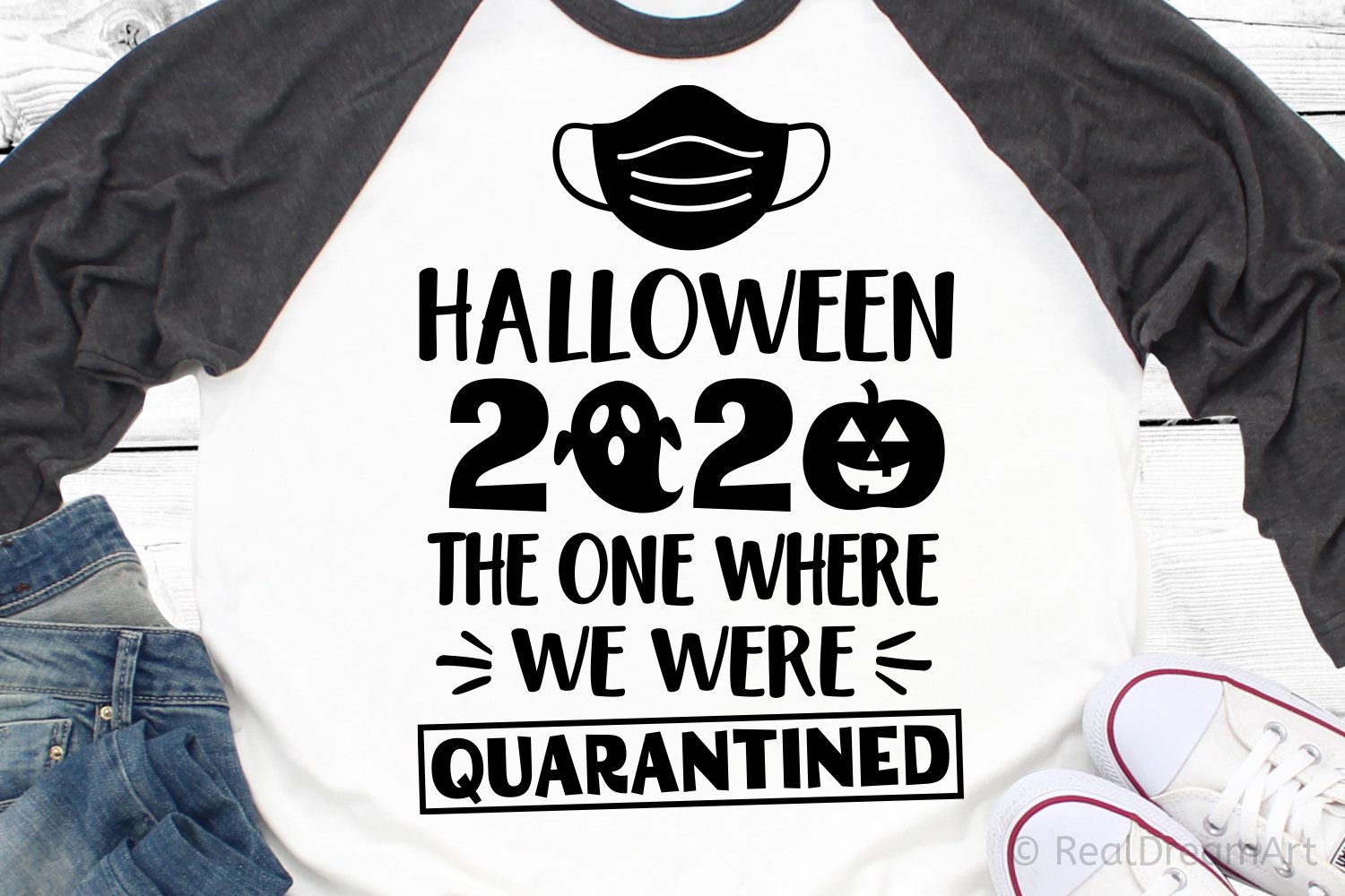 Halloween 2020 the One Where We Were Quarantined SVG (919123) Cut