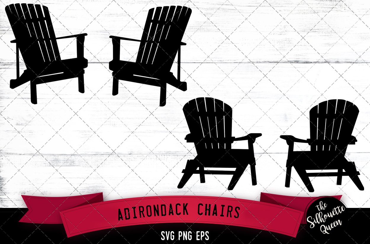 Adirondack Chair SVG Bundle Beach Chair Svg Lounge Chair Canada 