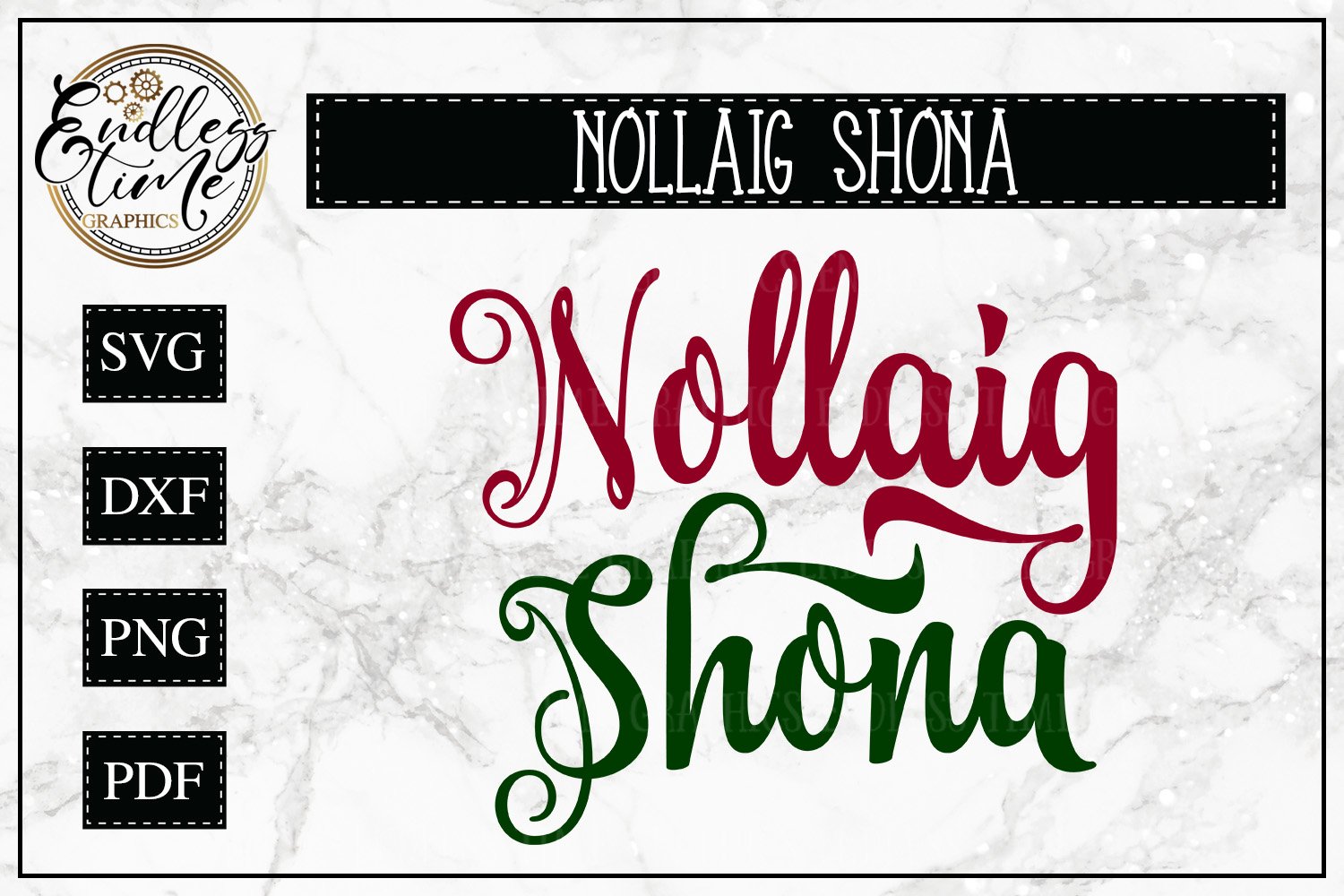 Nollaig Shona SVG Merry Christmas in Irish (295906) Cut Files