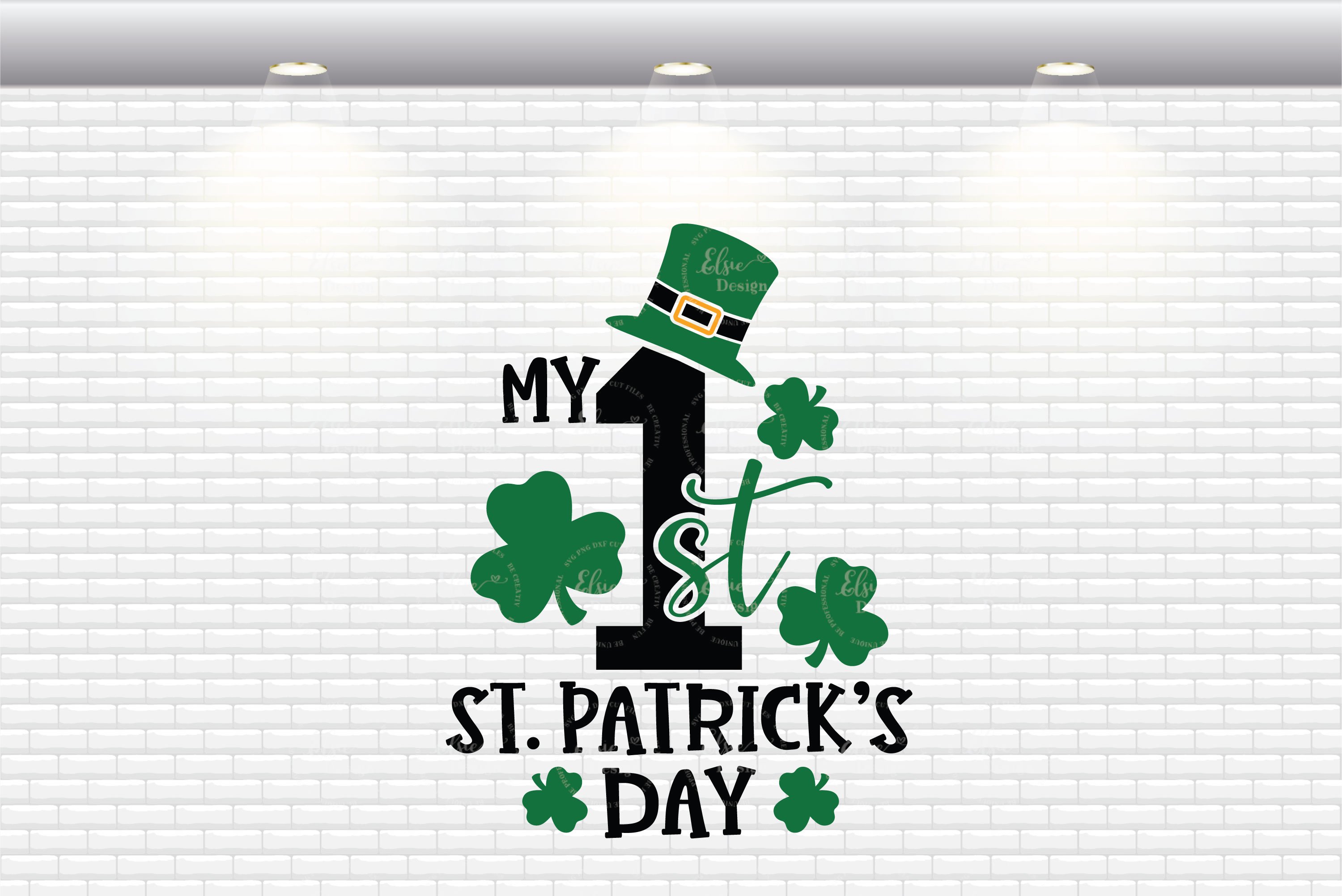 My First St. Patrick’s Day SVG Cut Files (465621) | Cut Files | Design