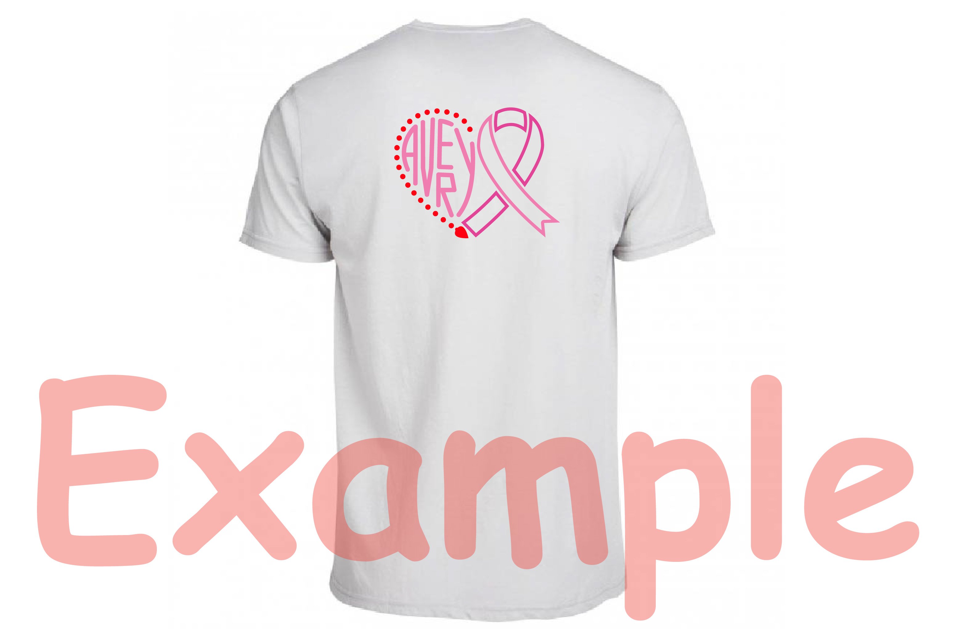 Avery Breast Cancer Ribbon SVG, love, faith, hope 802S (89005) SVGs