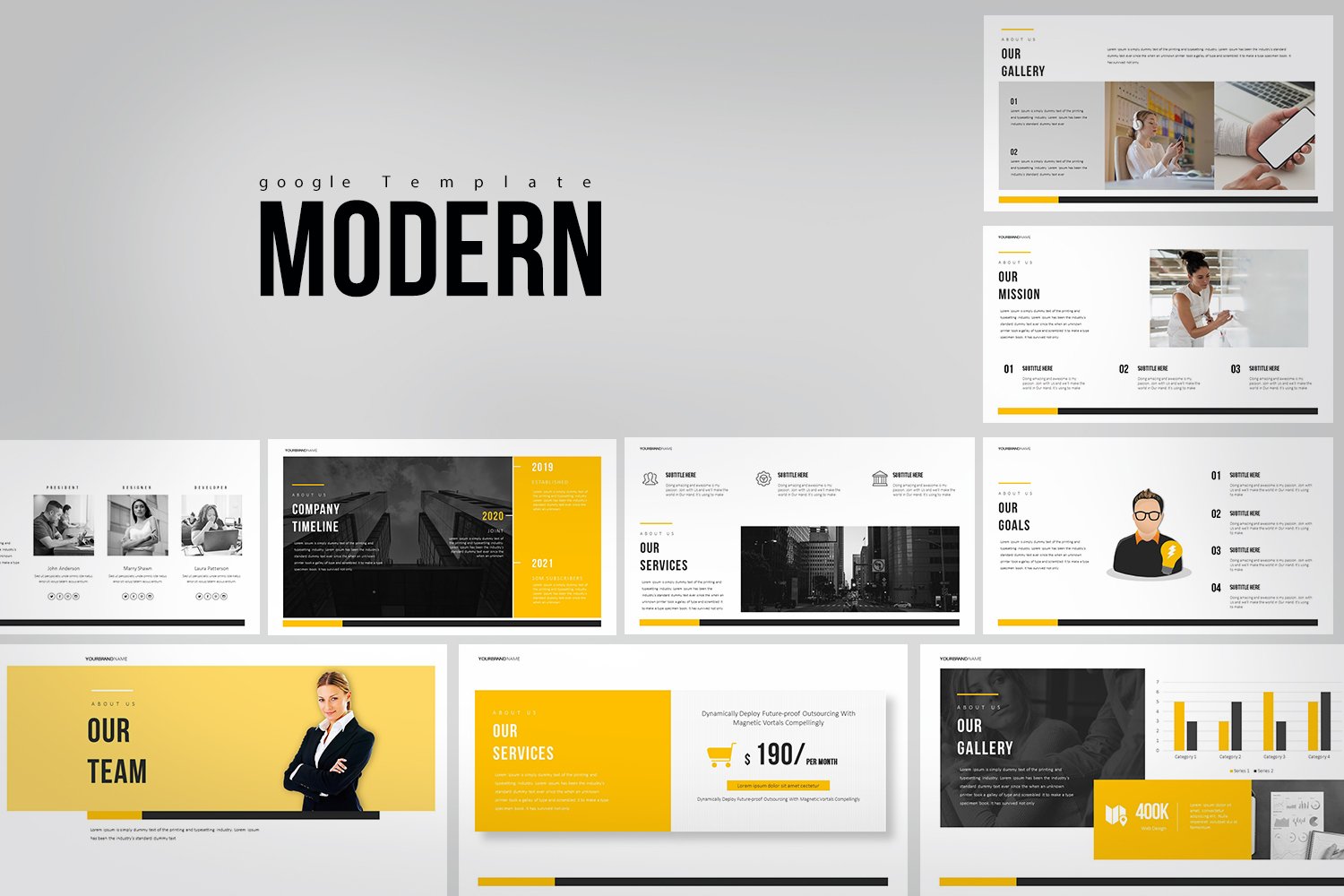Modern Google Slide Templates modern-google-slide-templates
