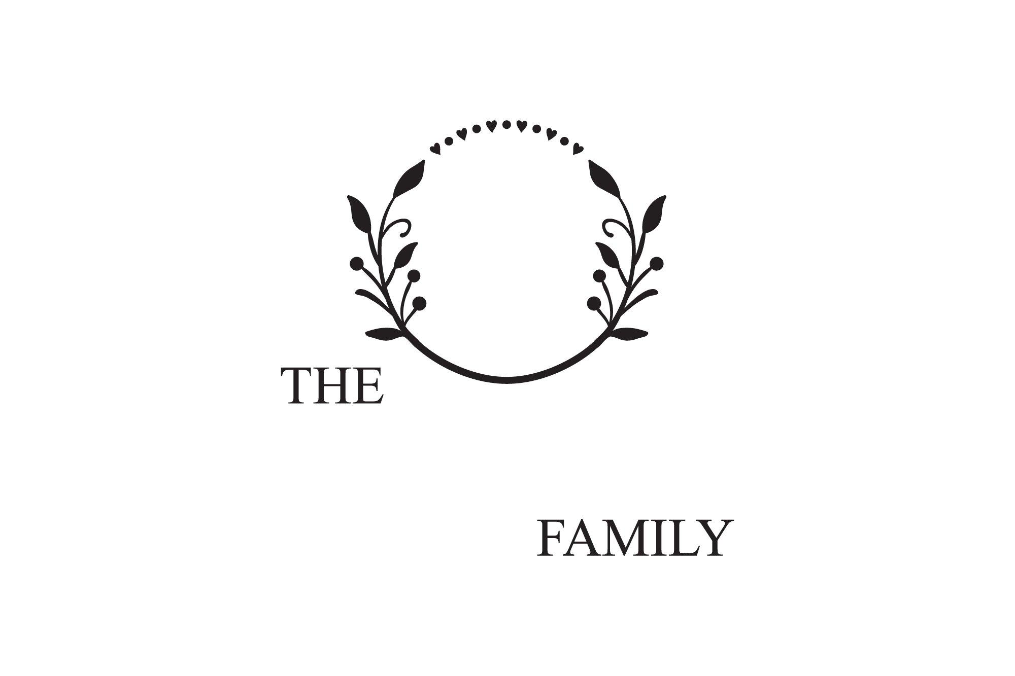 Download Family Monogram Bundle, 14 Farmhouse Style Monogram Bundle ...