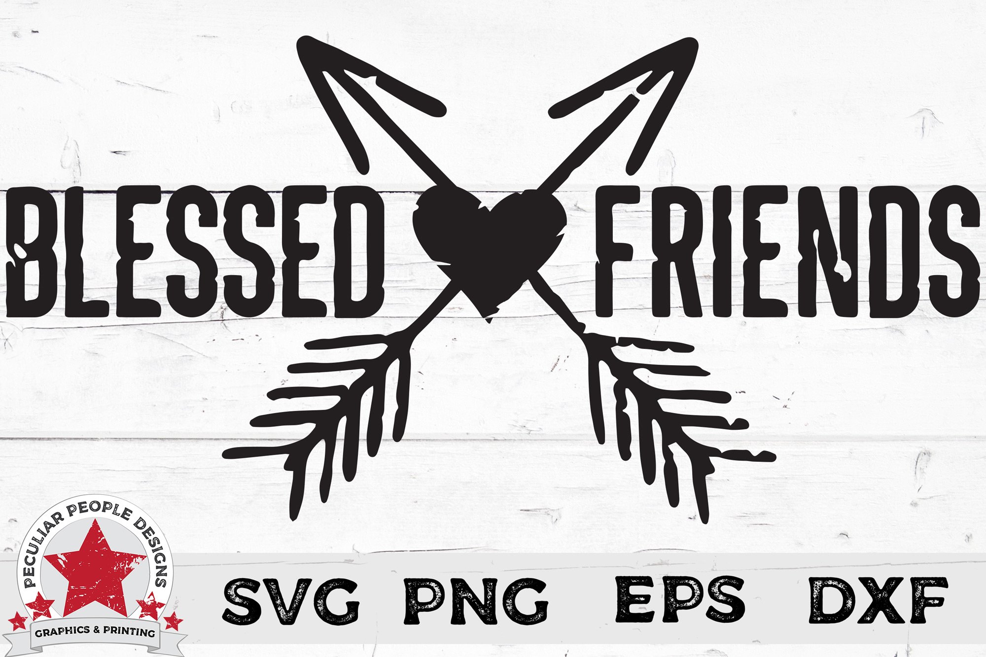 Download Blessed Friends Distressed crossed arrows SVG (685623) | Cut Files Blessed Friends Distressed crossed arrows SVG (685623) | Cut Files