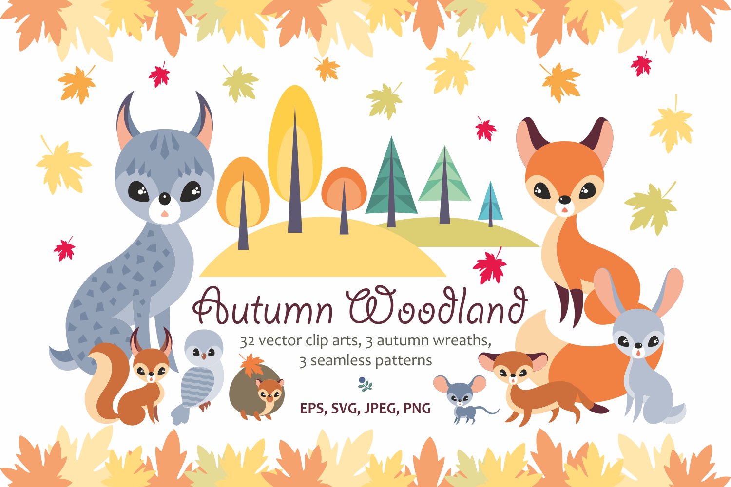 The Very Cute Graphics Bundle (218688) | Illustrations | Design Bundles