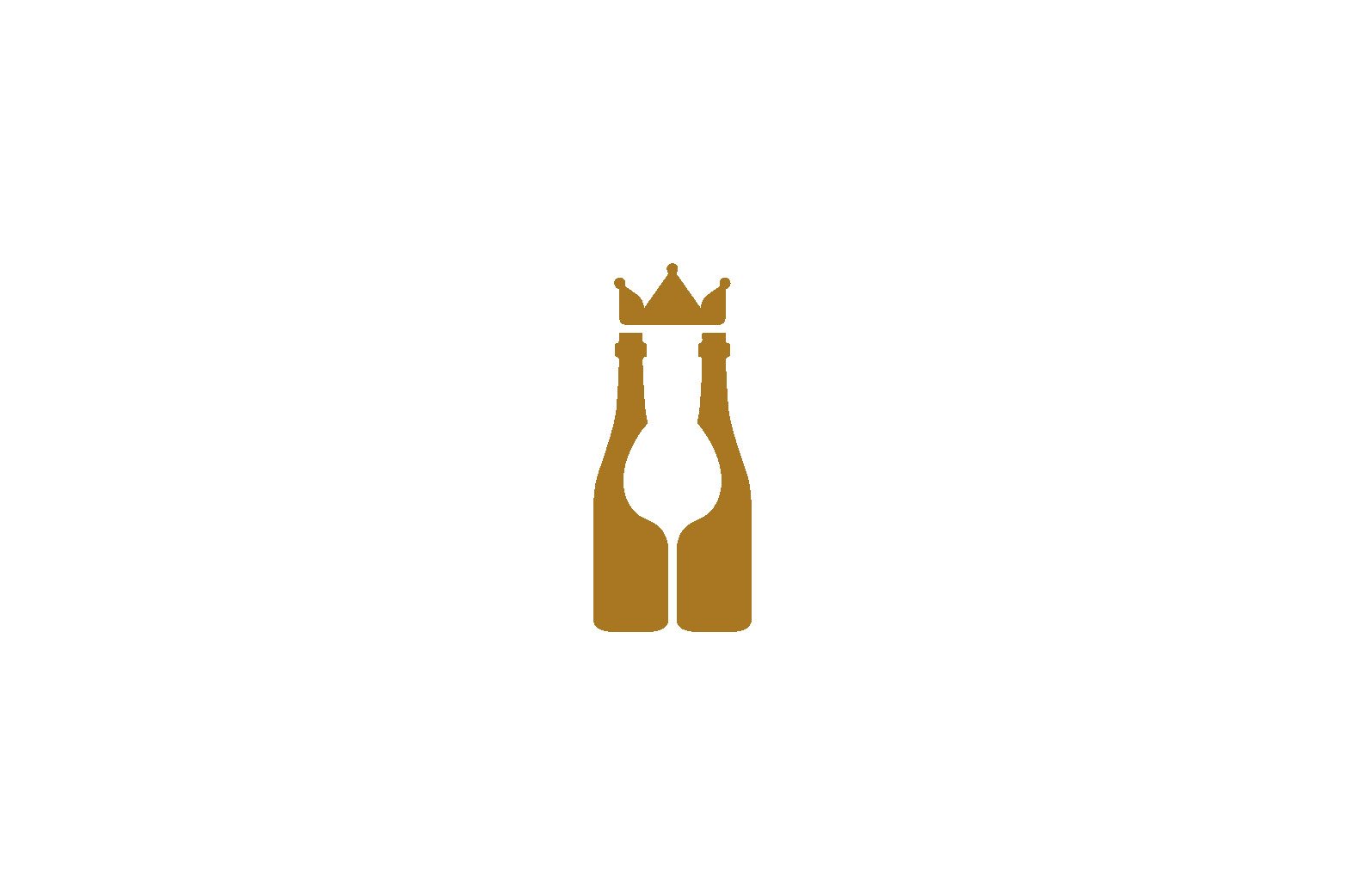 wine and crown logo design vector isolated (725749) Logos Design