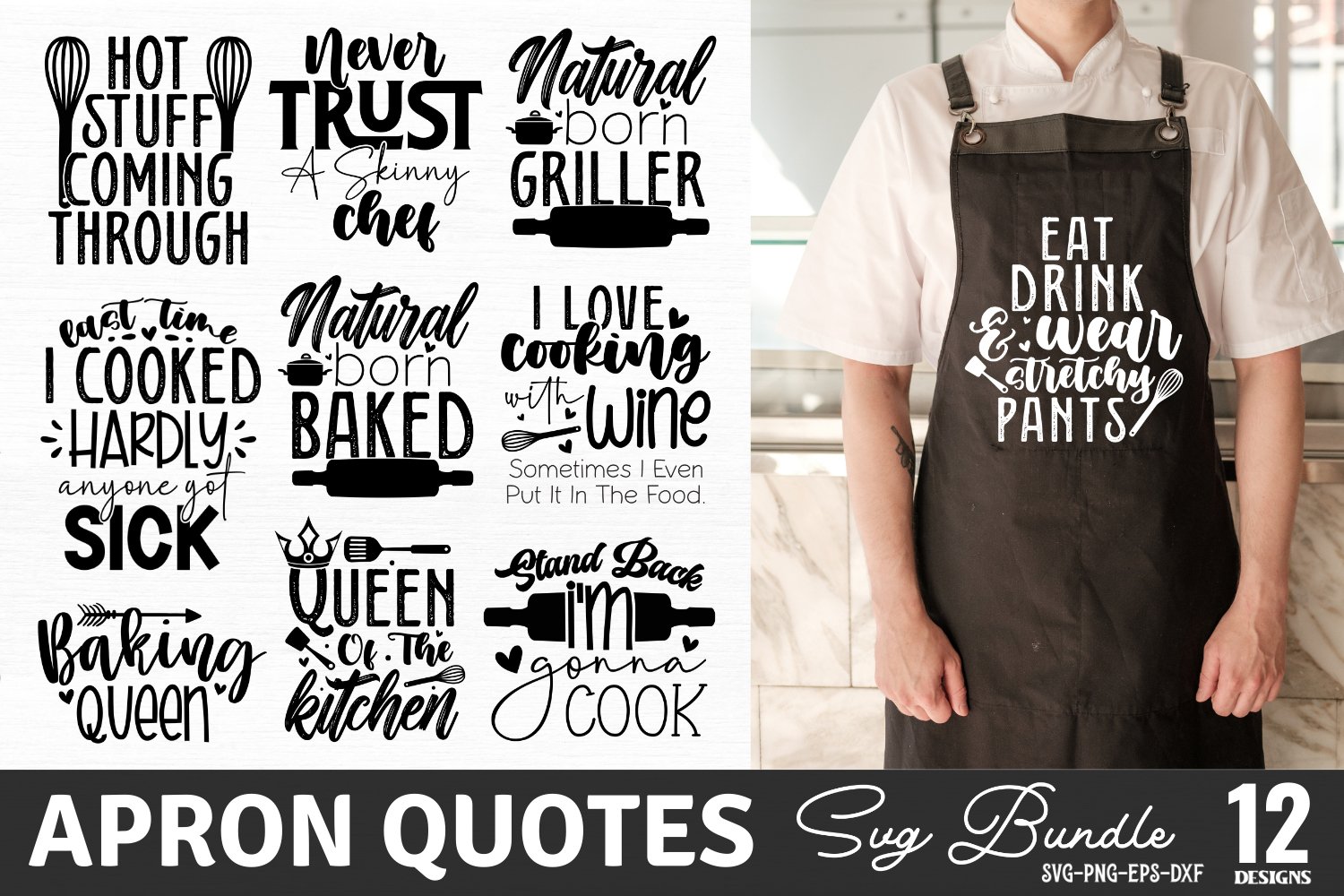 Inspirational Quotes Front And Back SVG Bundle, Front \u0026 Back, image size:1500x1000