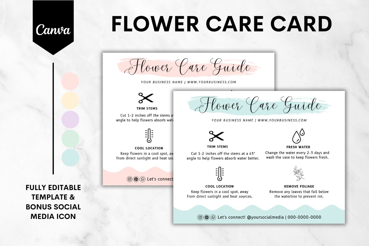 editable-flower-care-instructions-canva-template-1