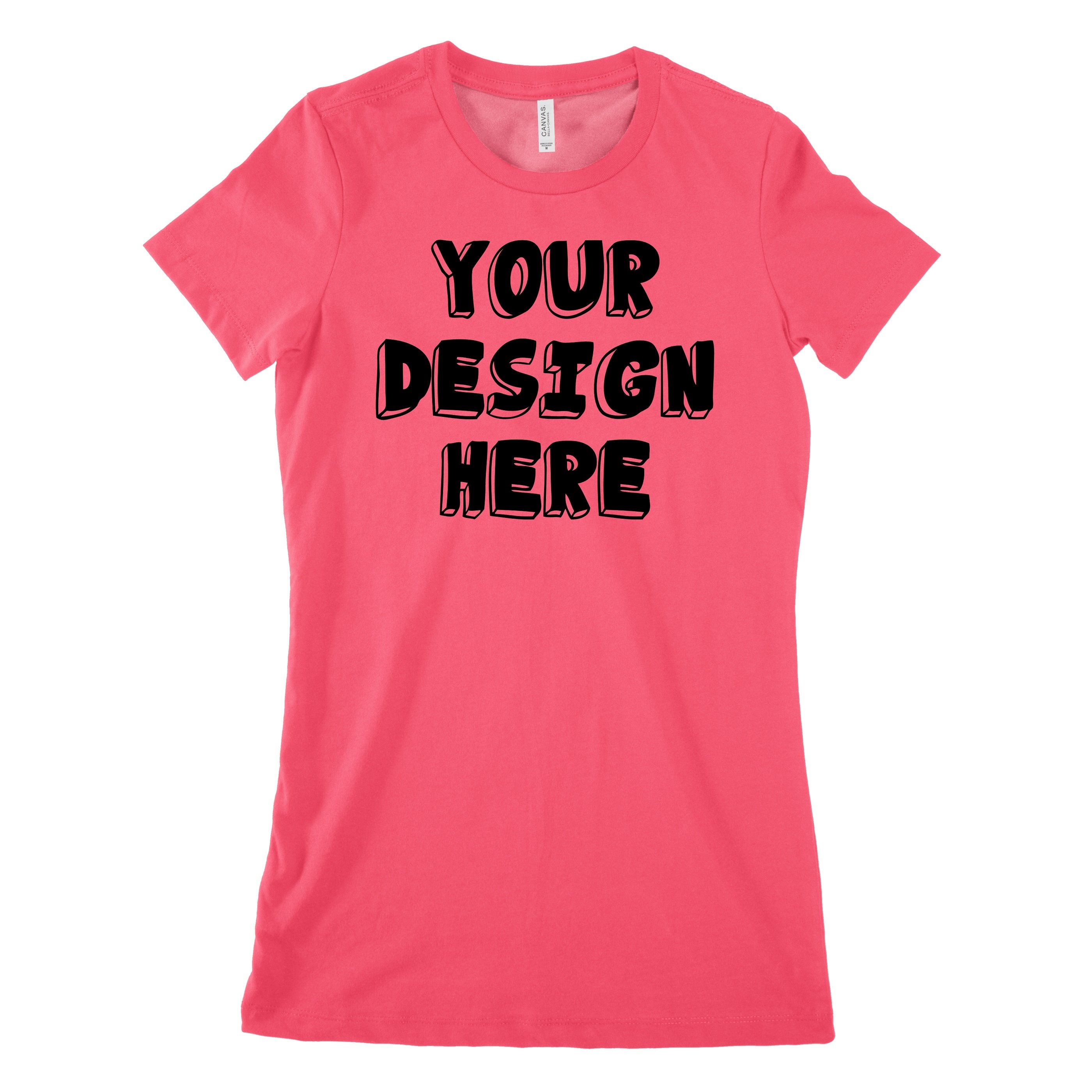 BELLA CANVAS 6004 Women's Mockup Tshirt Bundle - 21 | PNG ...