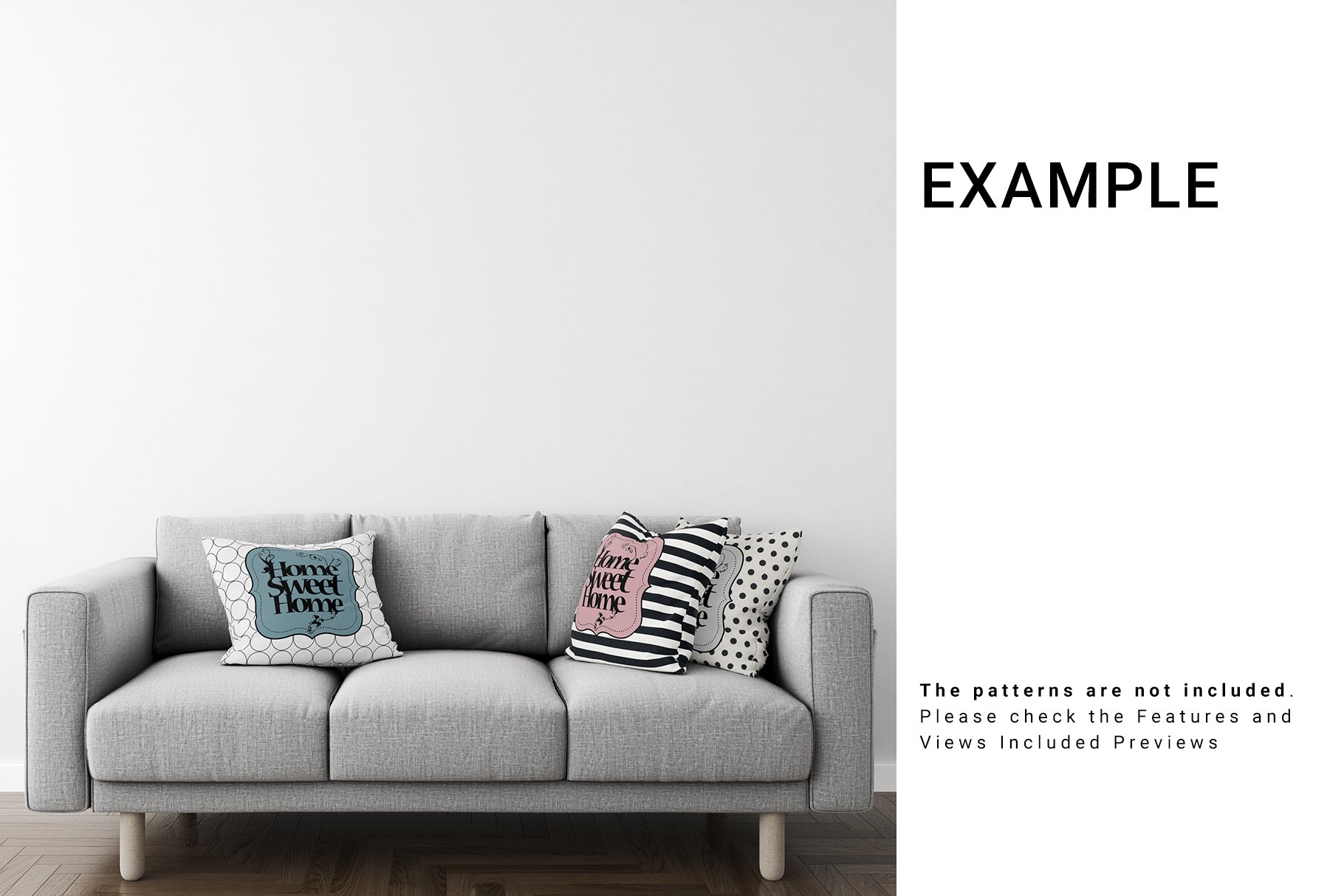Throw Pillows in Living Room