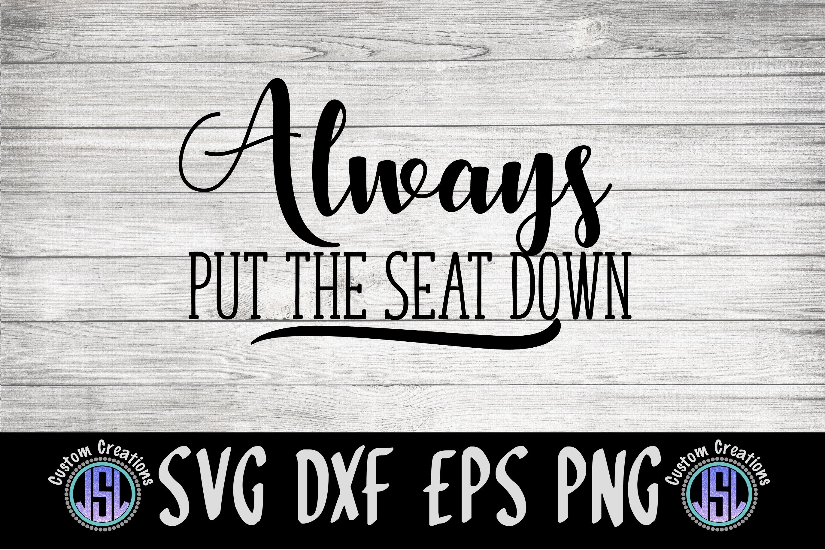 Toilet Seat Down Sign Printable