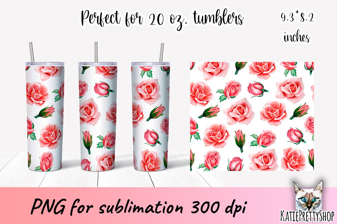 20 oz Tumbler sublimation, 53 designs Bundle (1123456) Sublimation