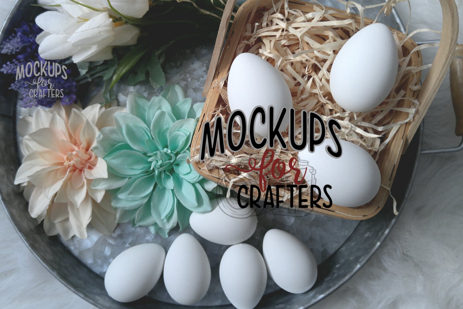 EASTER EGG MOCKUPS BUNDLE Dollarama (242428) Other Design Bundles