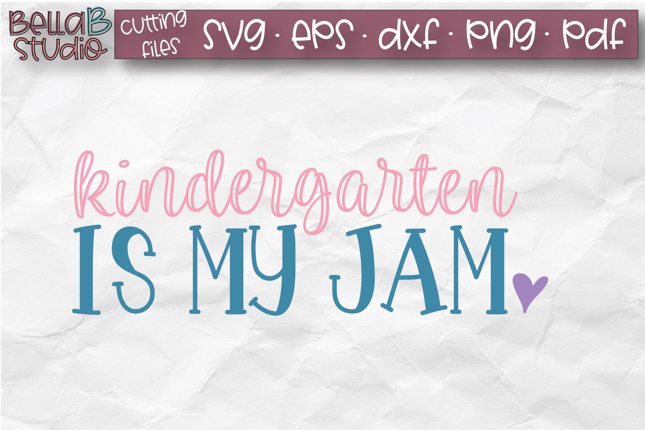 Kindergarten Grade Is My Jam Svg Kindergarten Kids School Svgs Design Bundles