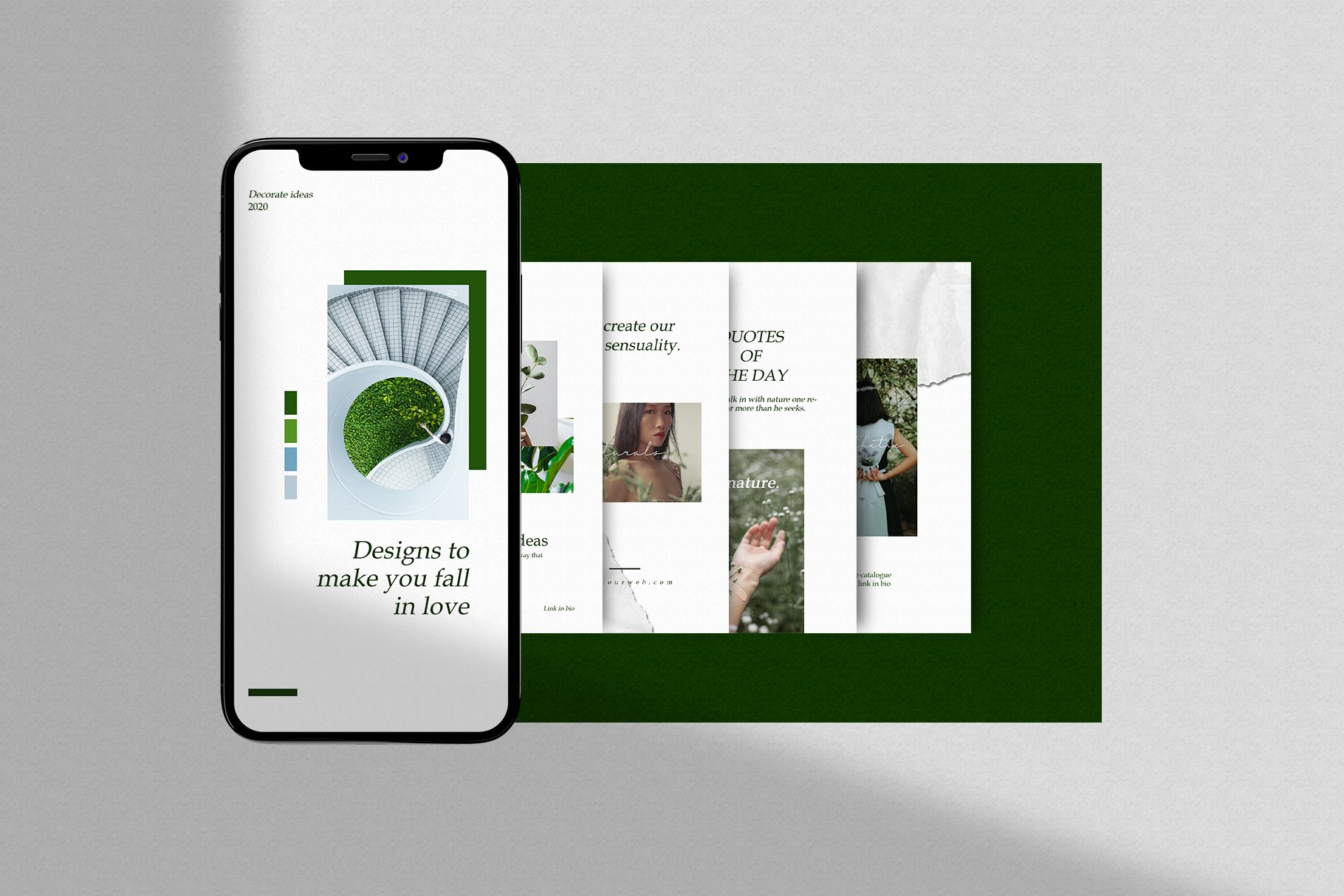 Instagram Story Template (579464) Websites Design Bundles