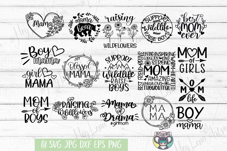 Instant Download-Girl mom SVG Mother/'s Day svg Mama of Drama SVG Commercial Use Mama of Drama svg Mom svg Cutting Files SVG Files