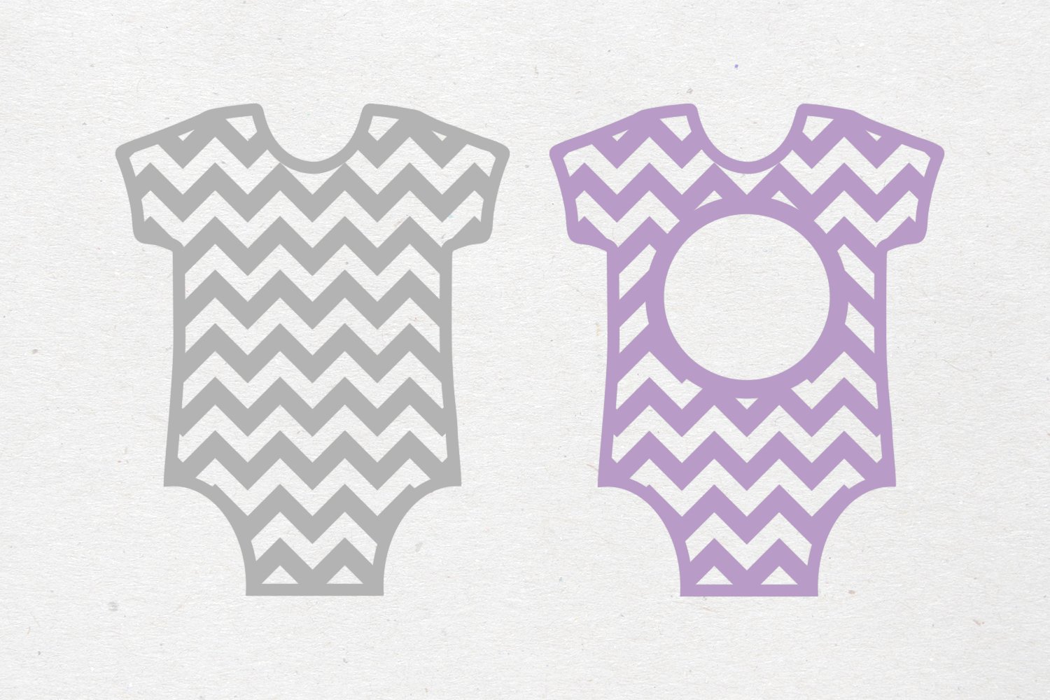 Baby Bodysuit SVG Design Set (141827) Cut Files Design Bundles