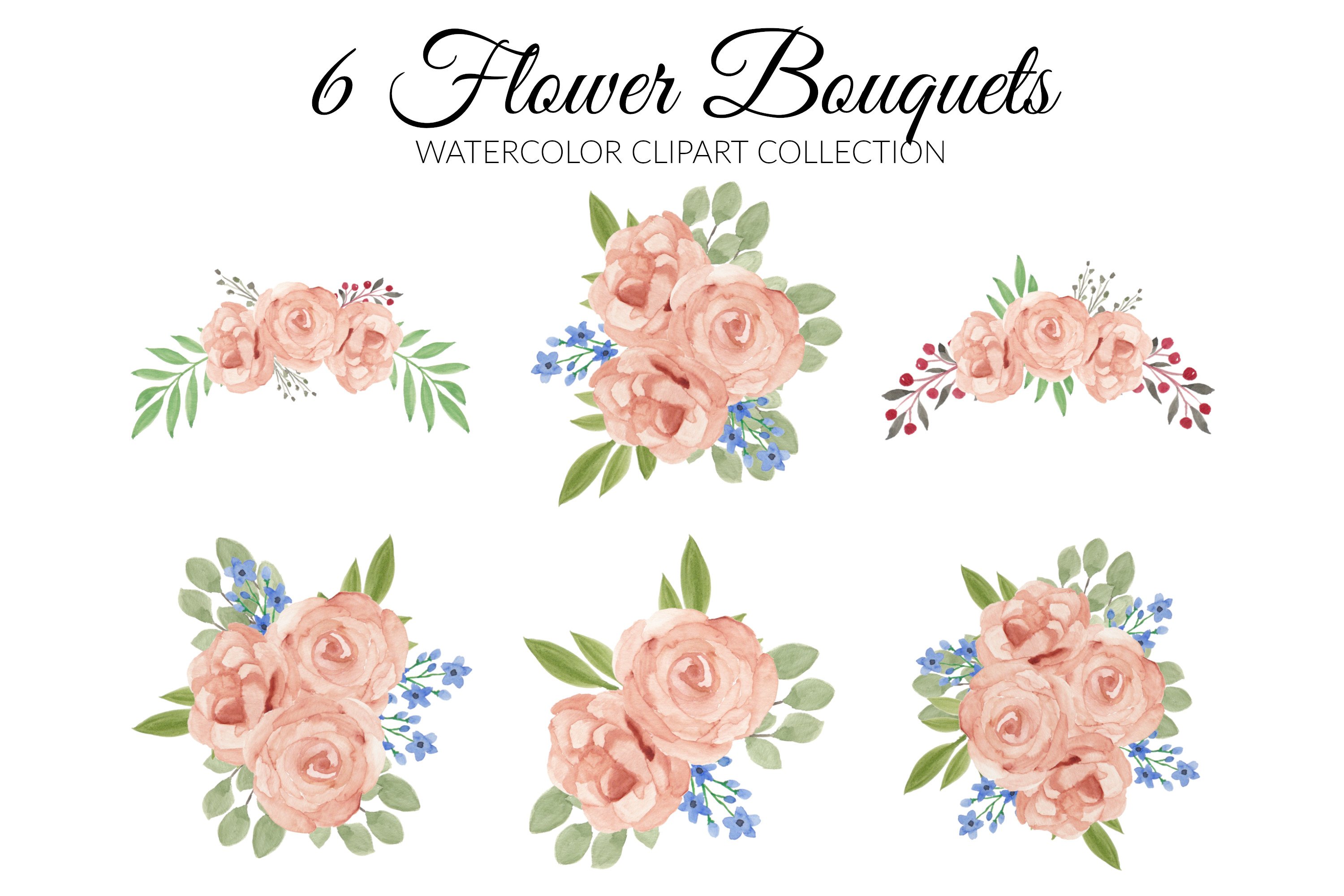 free floral clipart collection