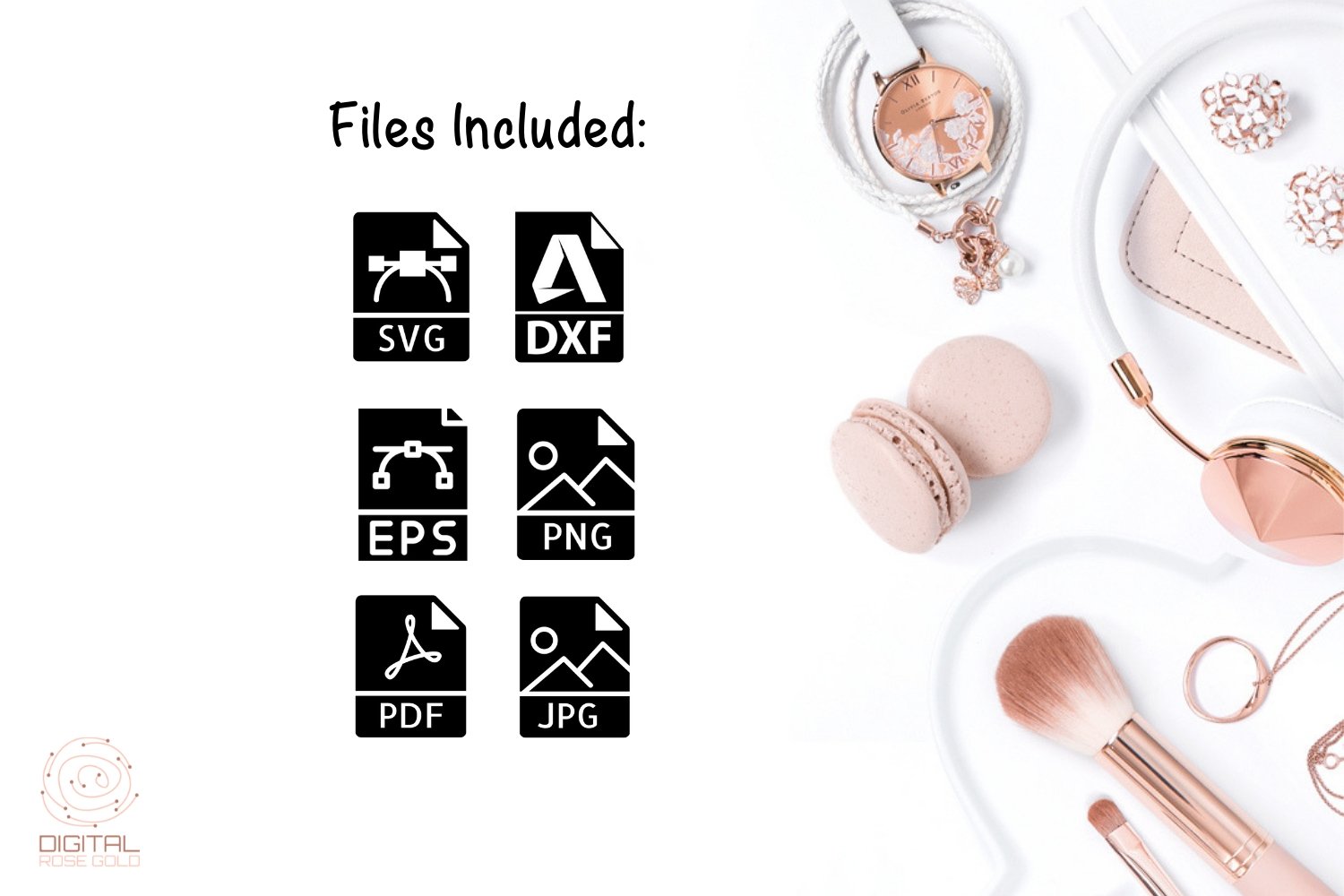 Her Royal Fiveness Kids Birthday Party SVG, Five Years SVG - Main Image