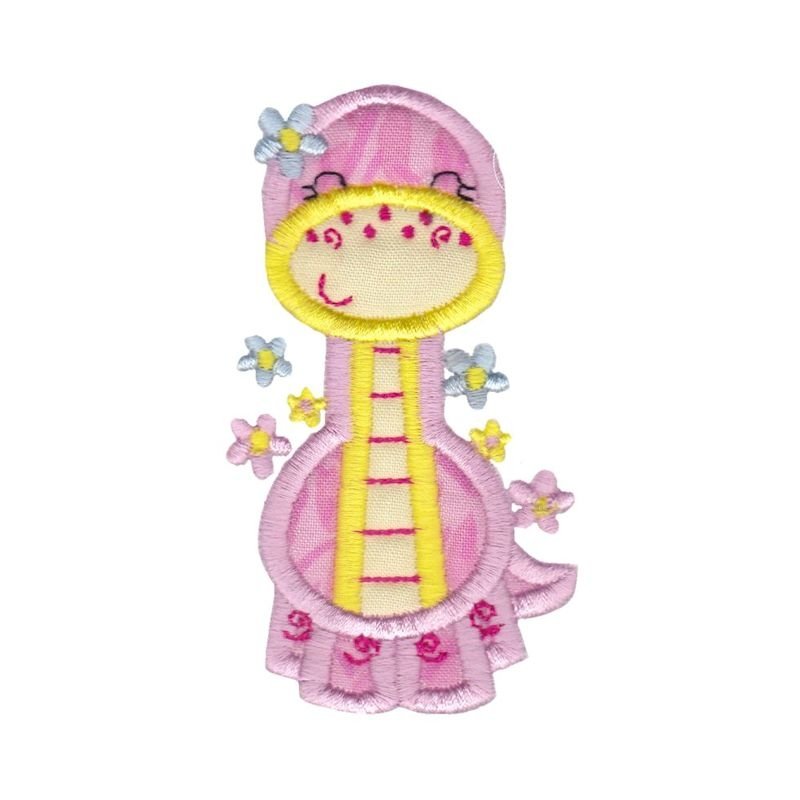 Dinosaur Girl Applique - 12 Machine Embroidery Designs (221889 ...