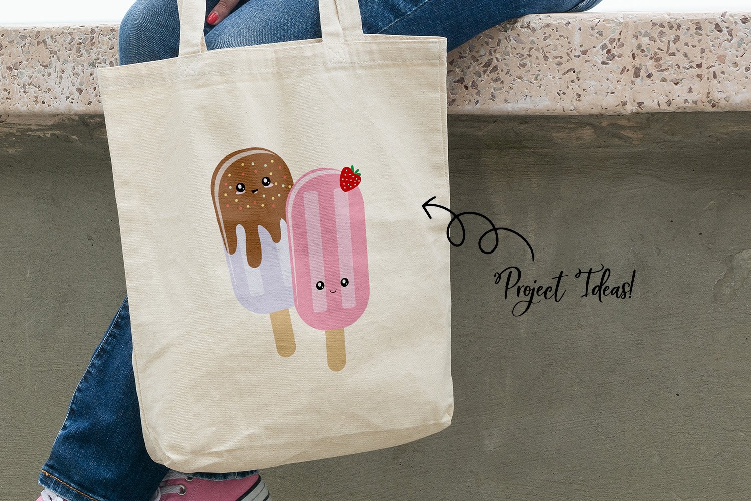 Lollipop Ice Cream Vector Clipart