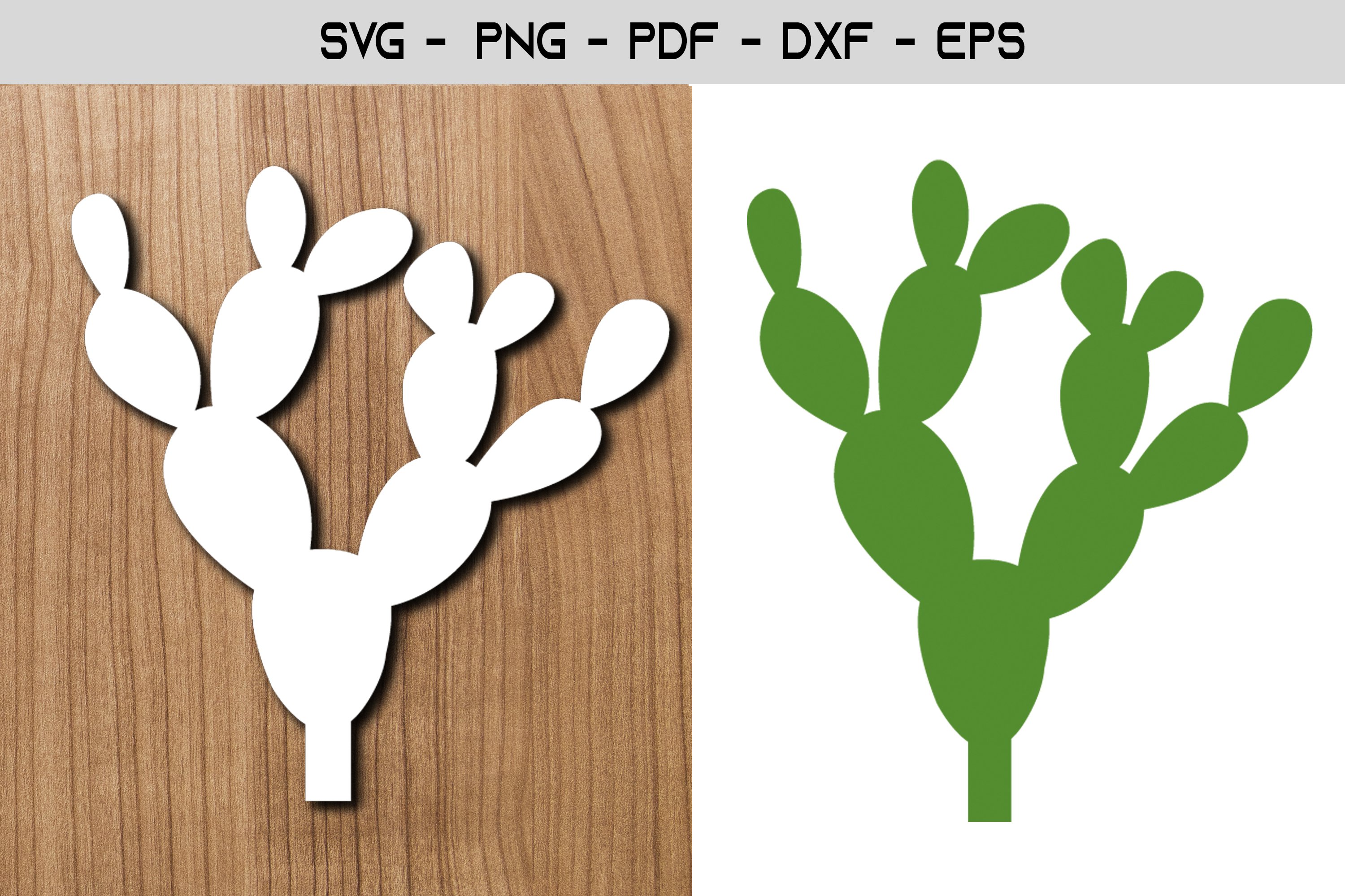 Cactus Paper Template Design