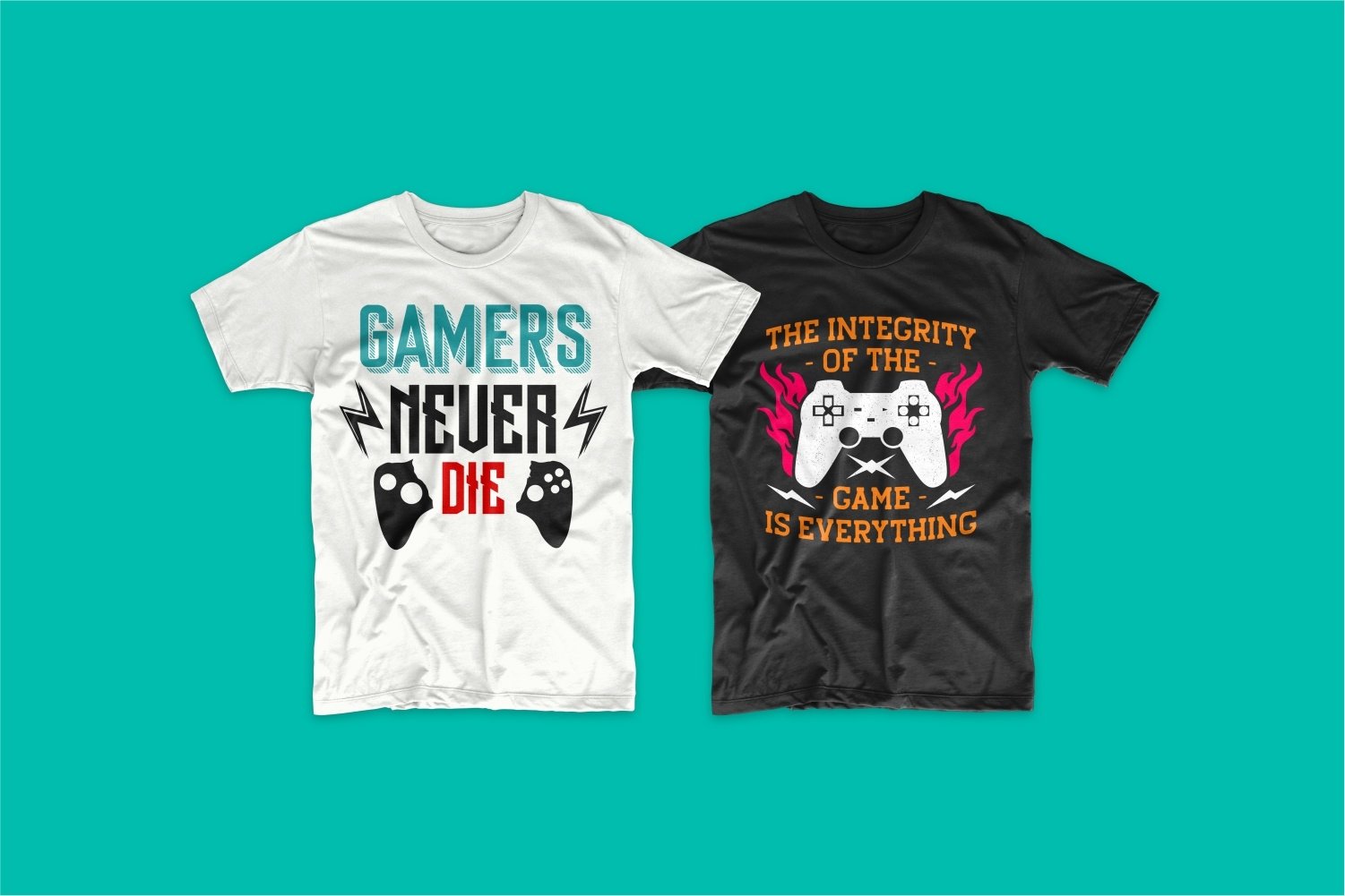 Download Gaming And Gamer T Shirt Design Vector Bundle Sublimation 1022673 Sublimation Design Bundles
