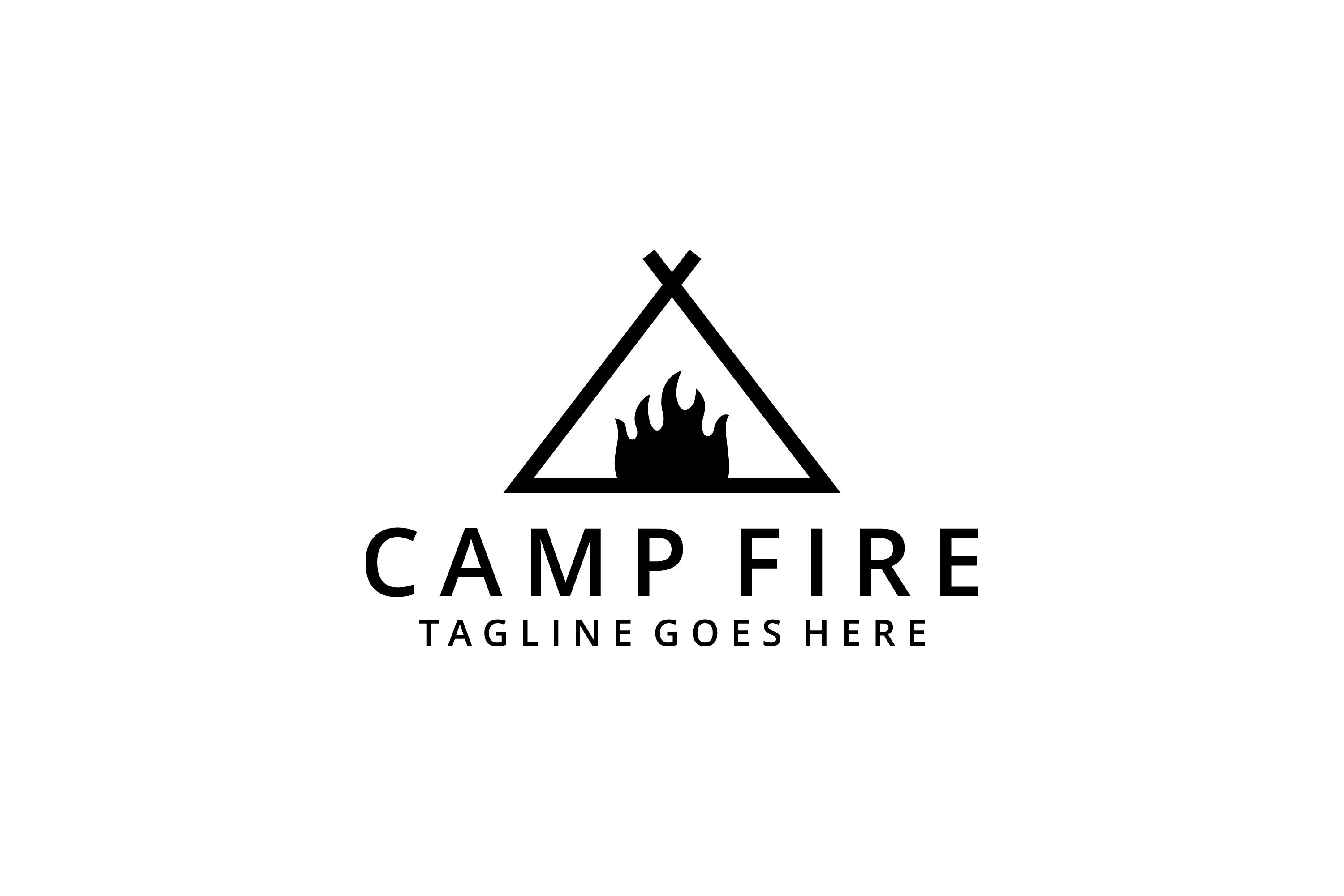 Camp With Fire Logo 976416 Logos Design Bundles camp-with-fire-logo-976416-logos-design-bundles