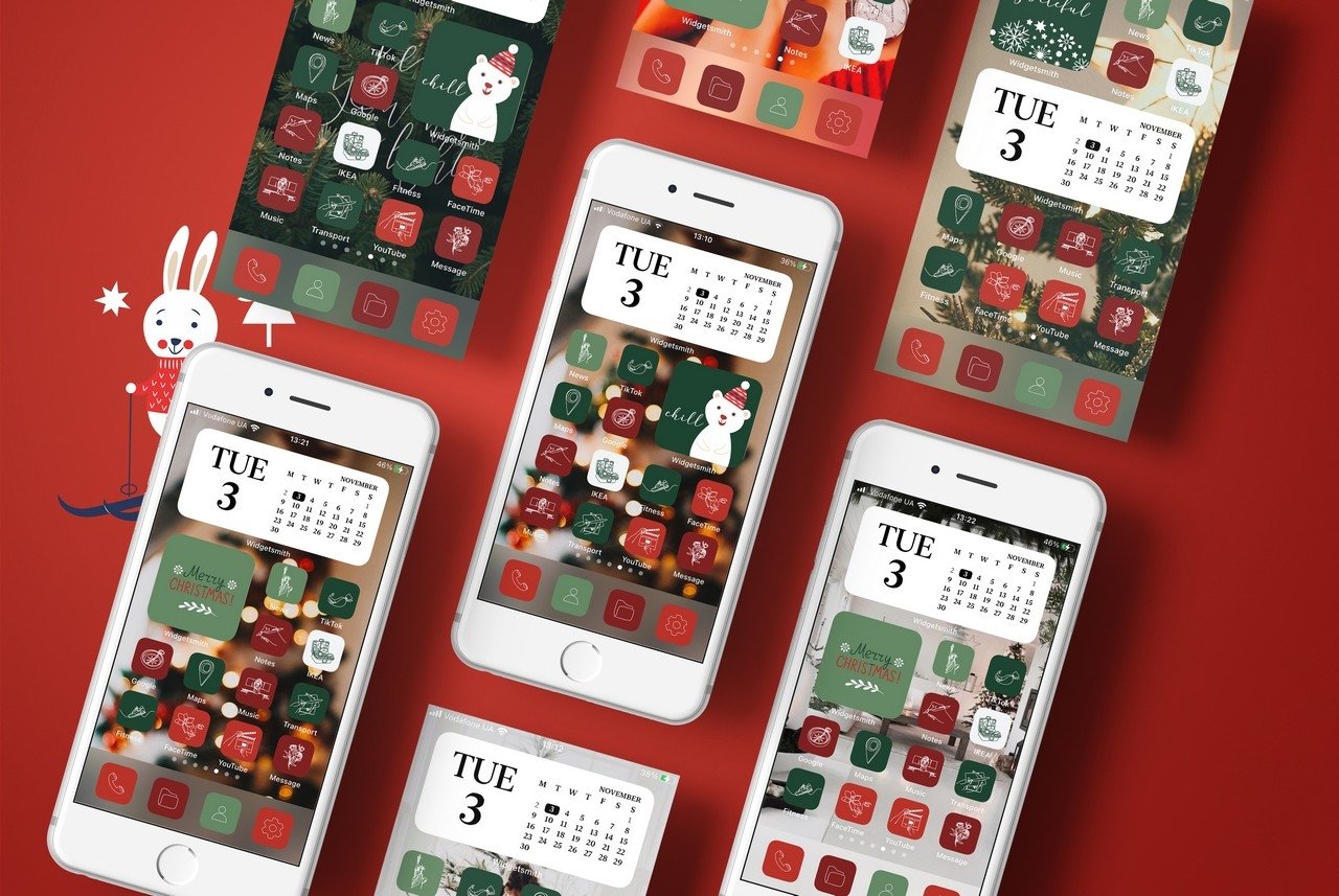 Aesthetic Ios 14 Cover Icons Christmas Aesthetic IOS 14 Icons