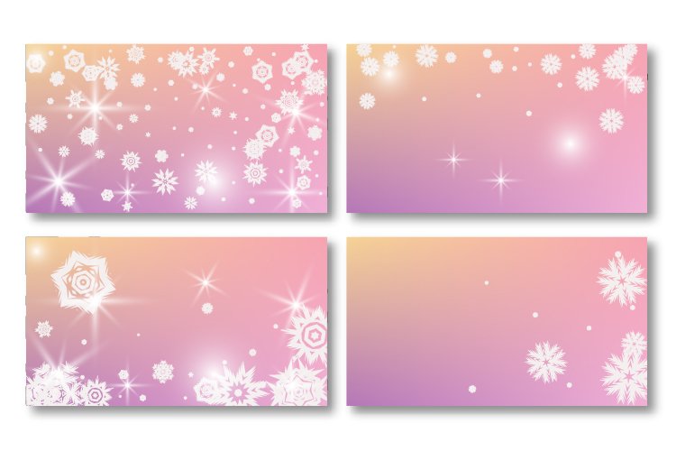 12 Christmas Backgrounds. Christmas Card Template. v4 (975771) | Backgrounds | Design Bundles