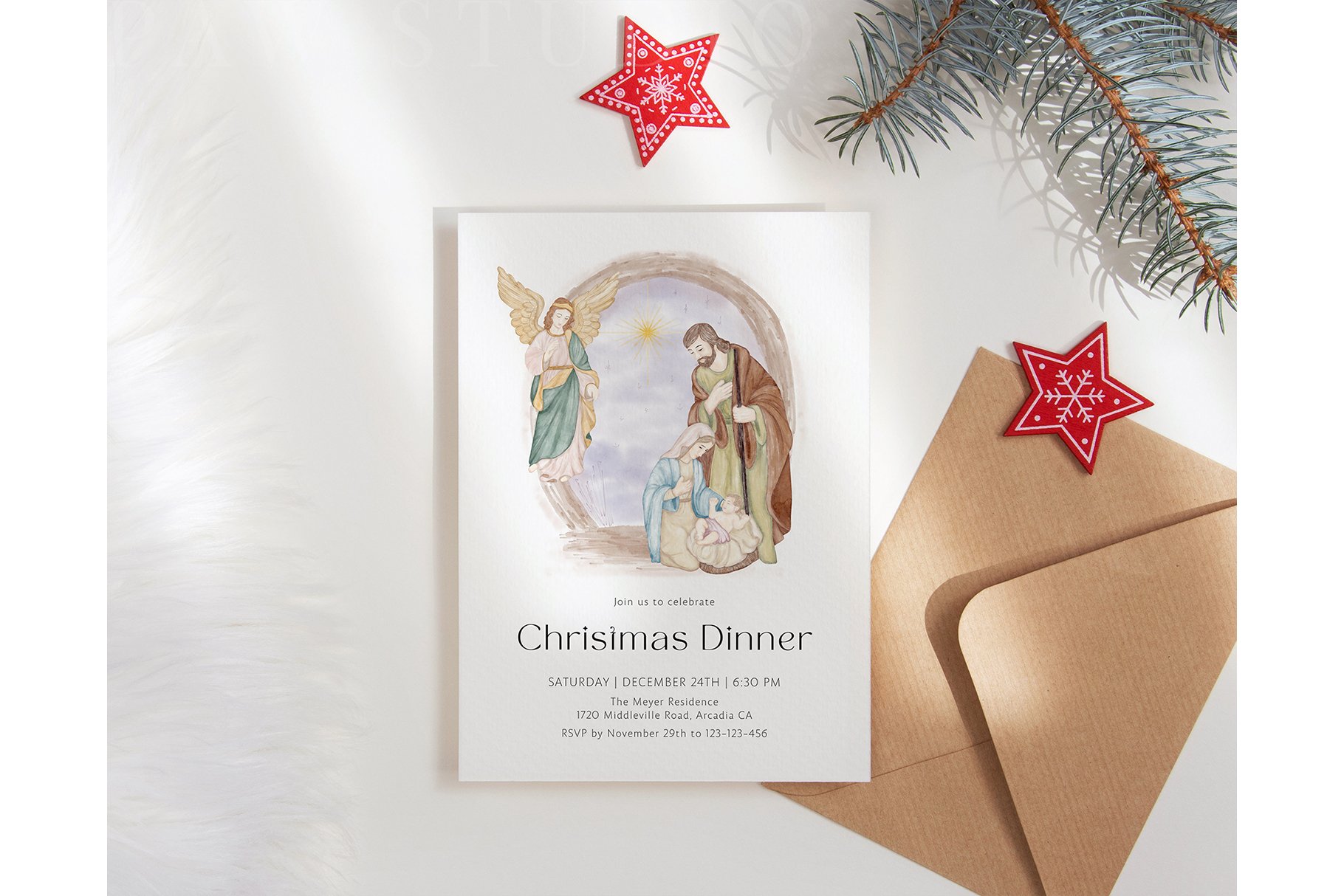 Printable Religious Christmas Cards