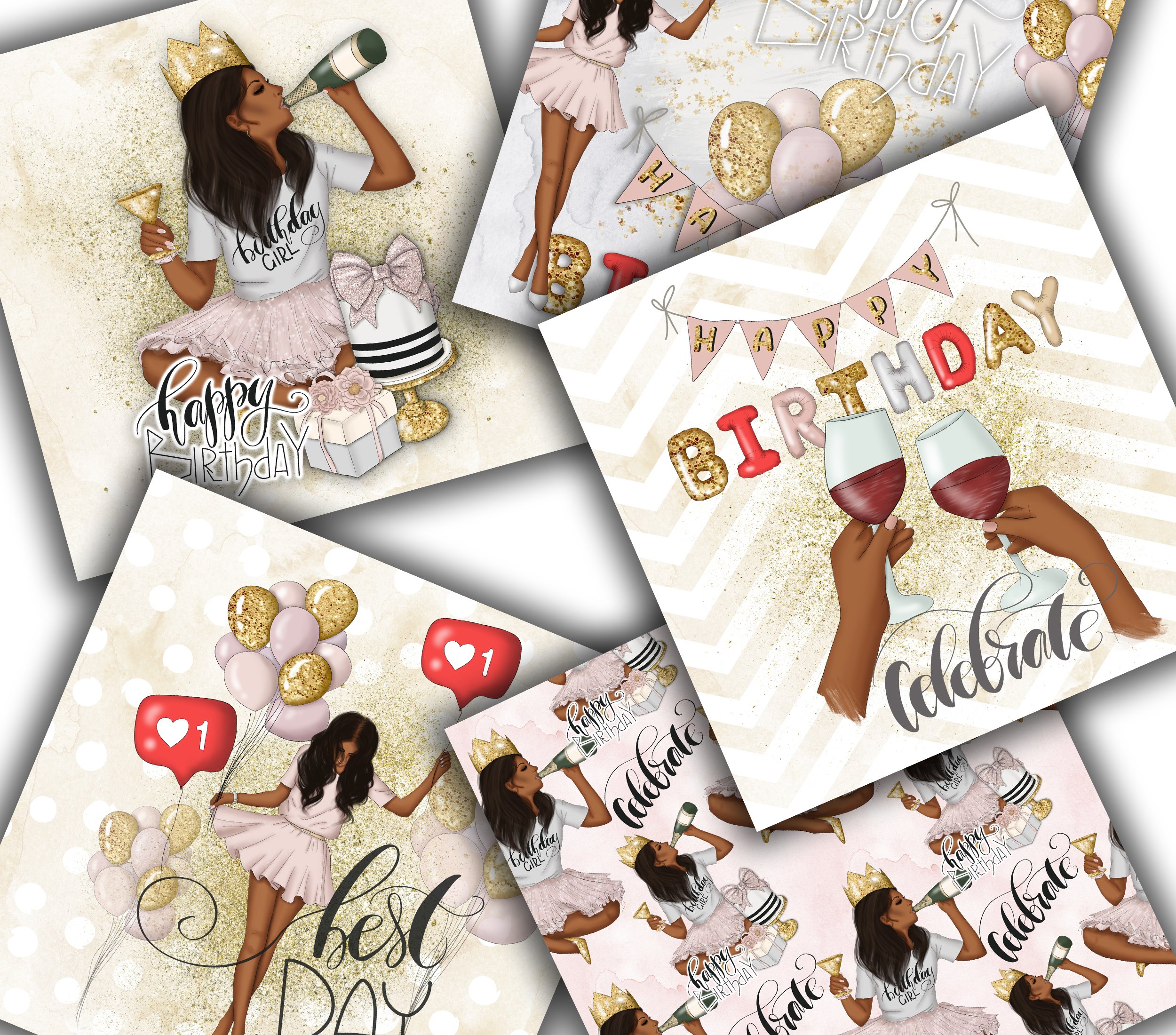 Best Day Ever Clipart Graphic Design (214635) | Illustrations | Design ...