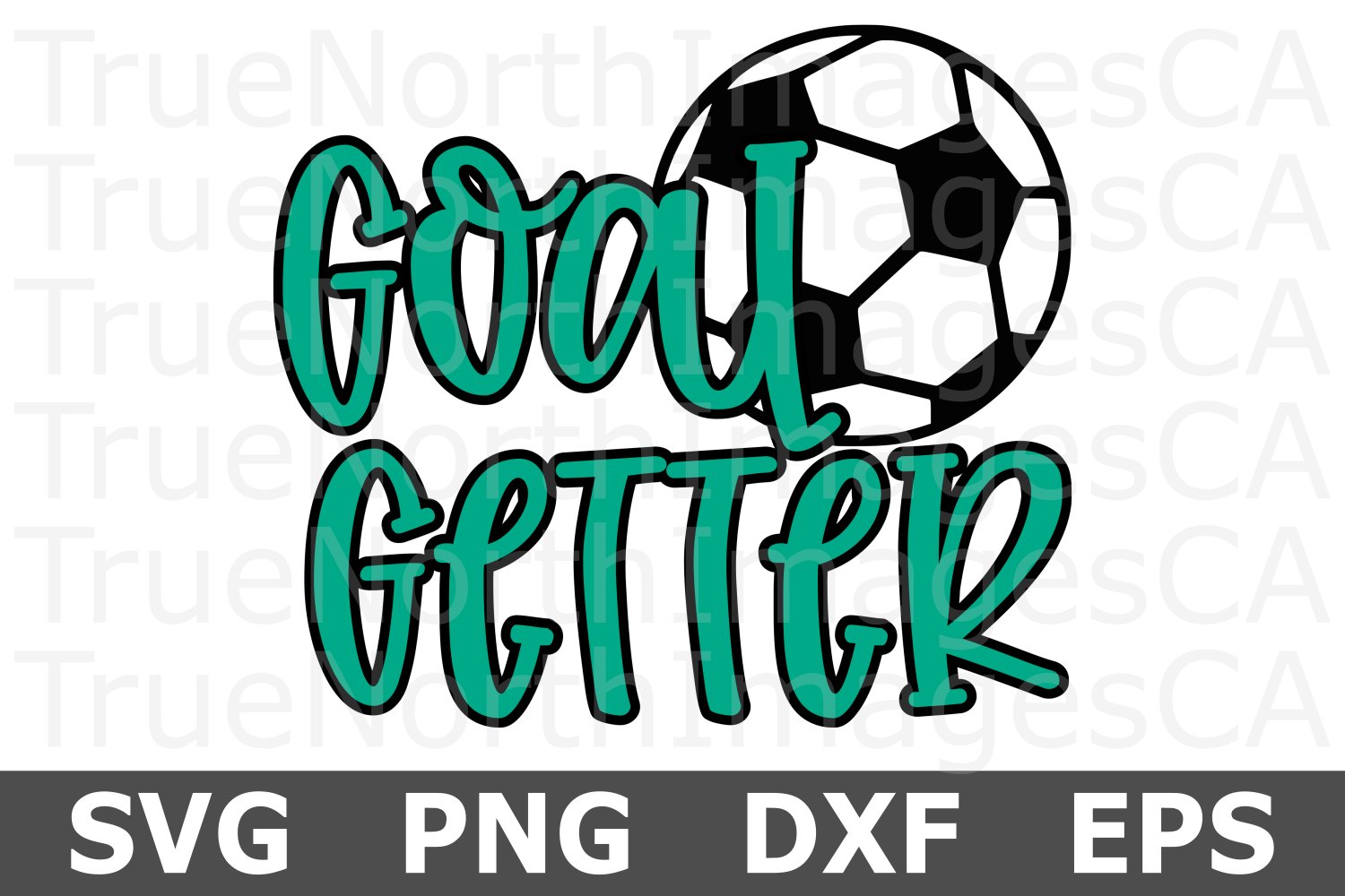 Soccer Goal Getter A Sports SVG Cut File (246232) Cut Files