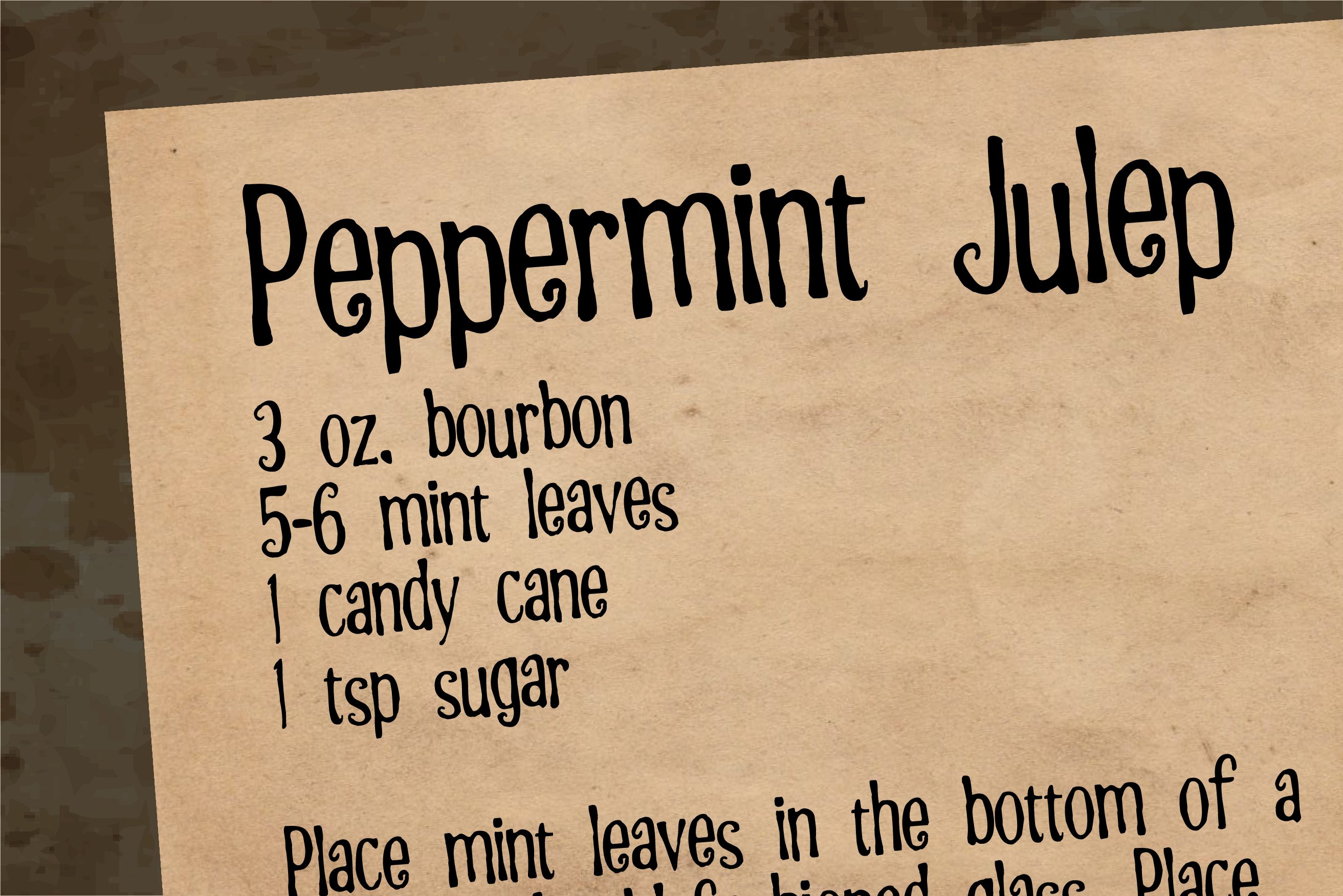 PN Peppermint (147963) | Regular | Font Bundles