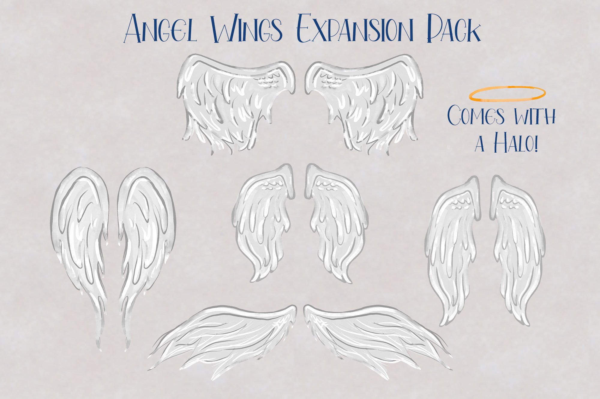 Angel Wings Expansion Pack for Build Bundles (419216) Objects